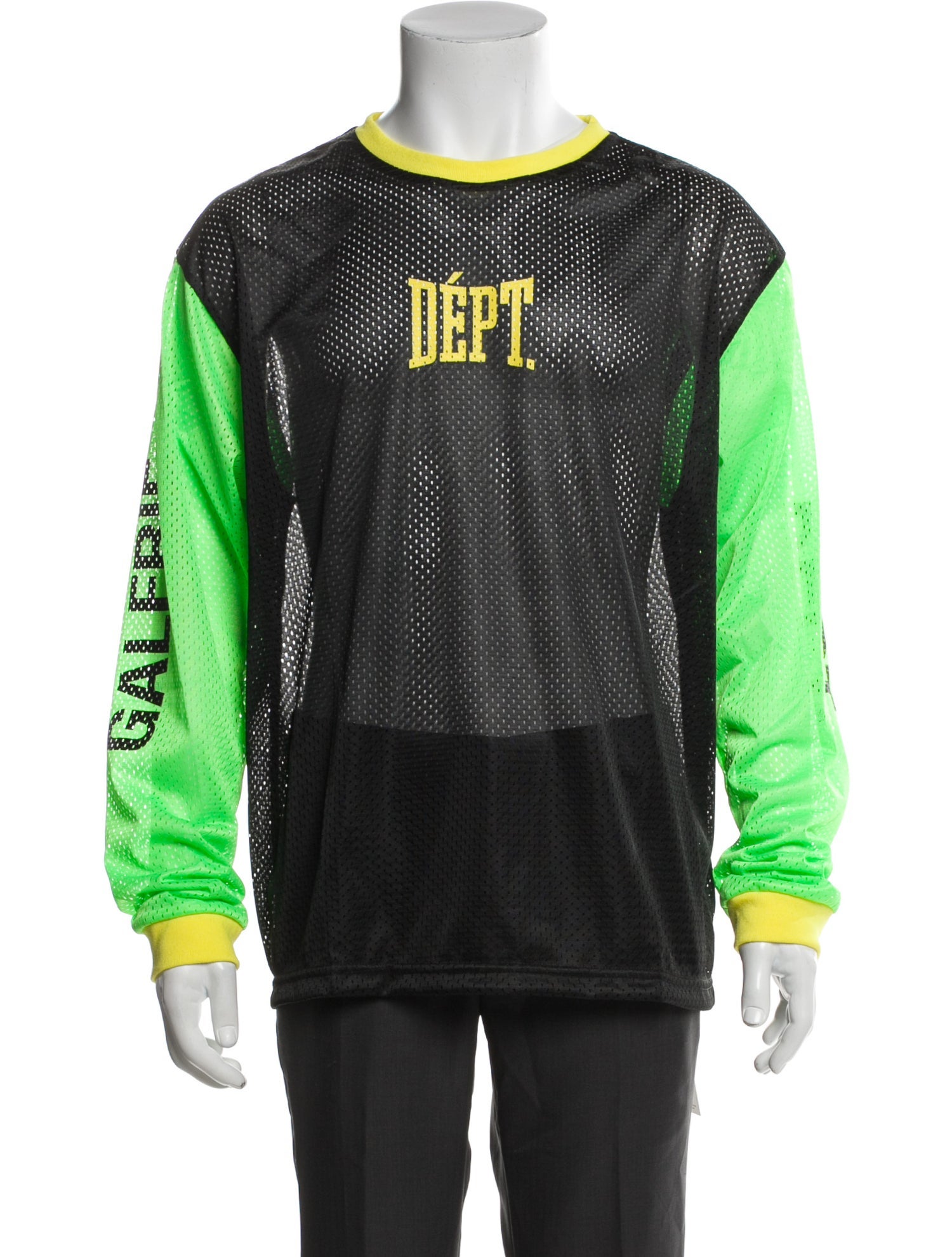 Gallery Dept. Sport Elegant Colorblock Pattern Henley