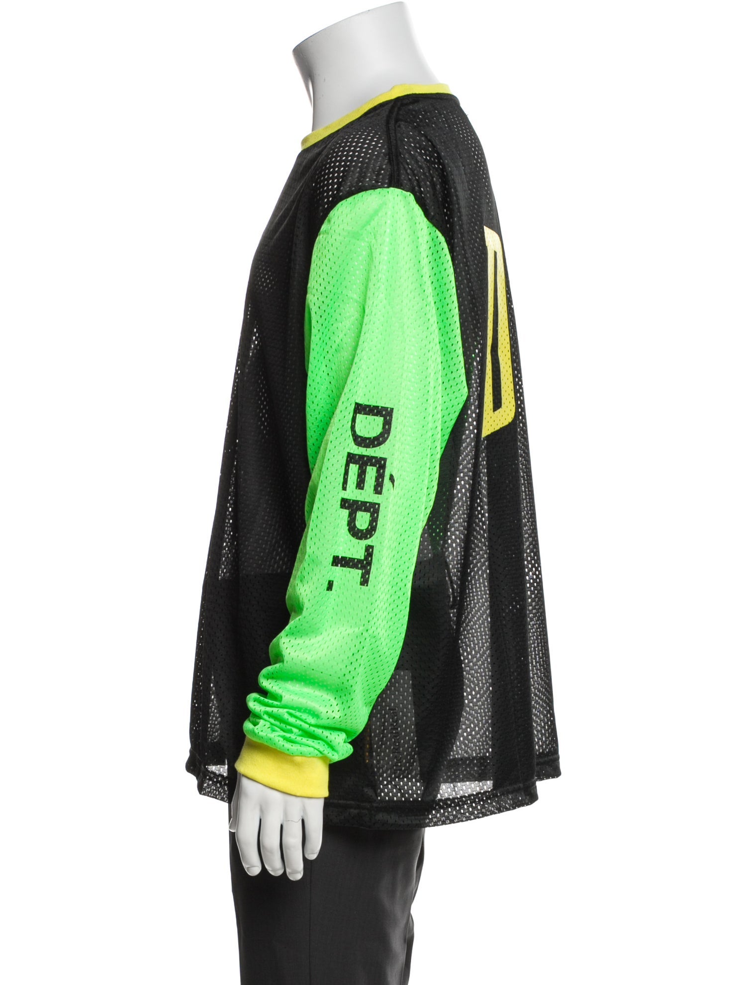 Gallery Dept. Sport Elegant Colorblock Pattern Henley