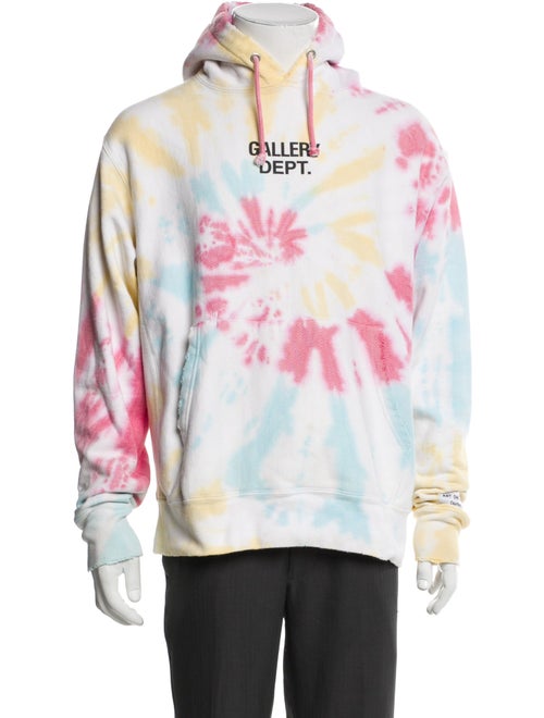 Gallery Dept. Tie-Dye Print Crew Neck Hoodie