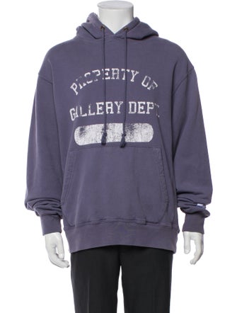 Gallery Dept. Graphic Print Crew Neck Hoodie