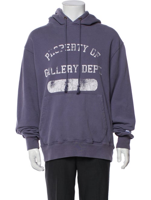 Gallery Dept. Graphic Print Crew Neck Hoodie