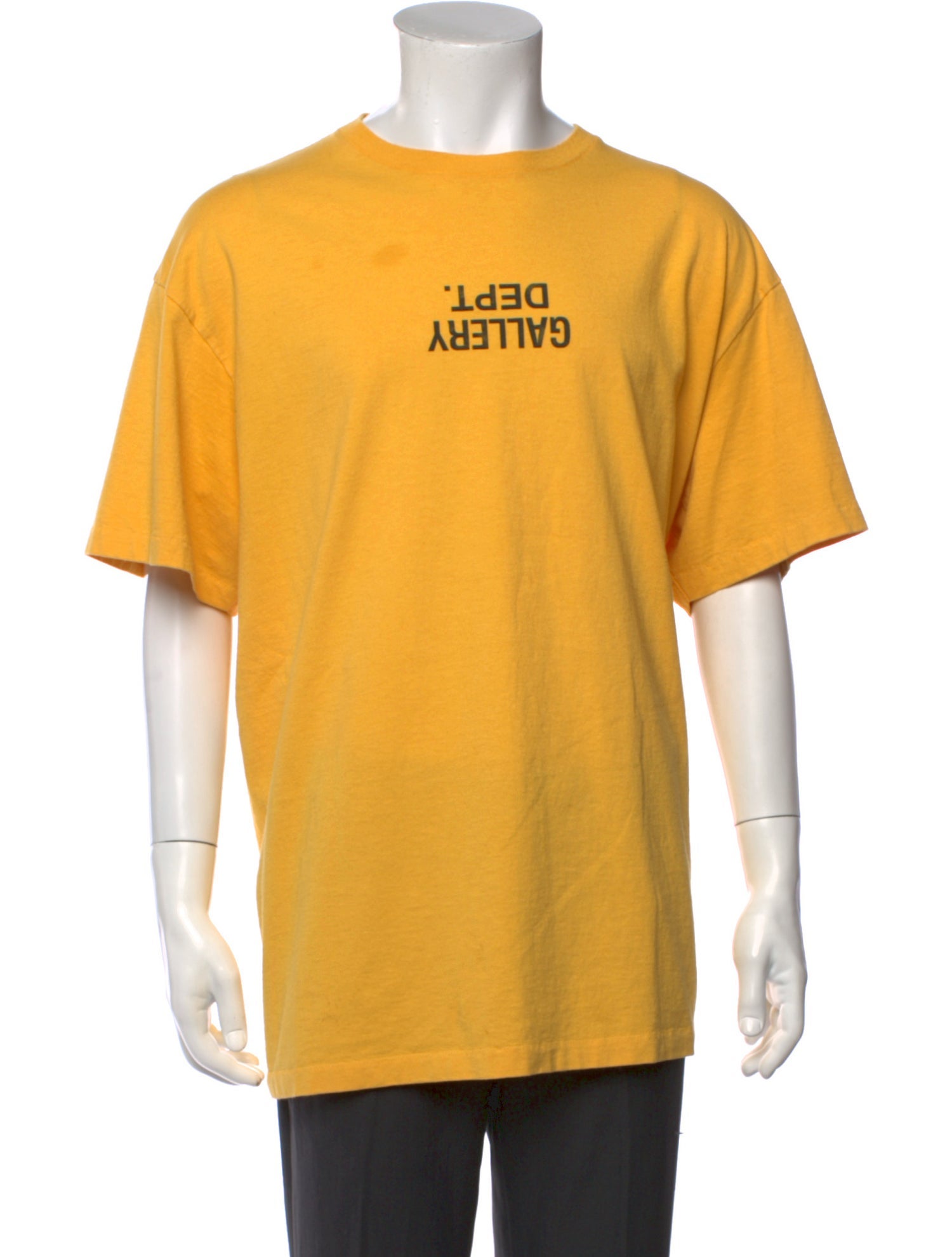 Gallery Dept. Upside Down Logo Graphic Print T-Shirt