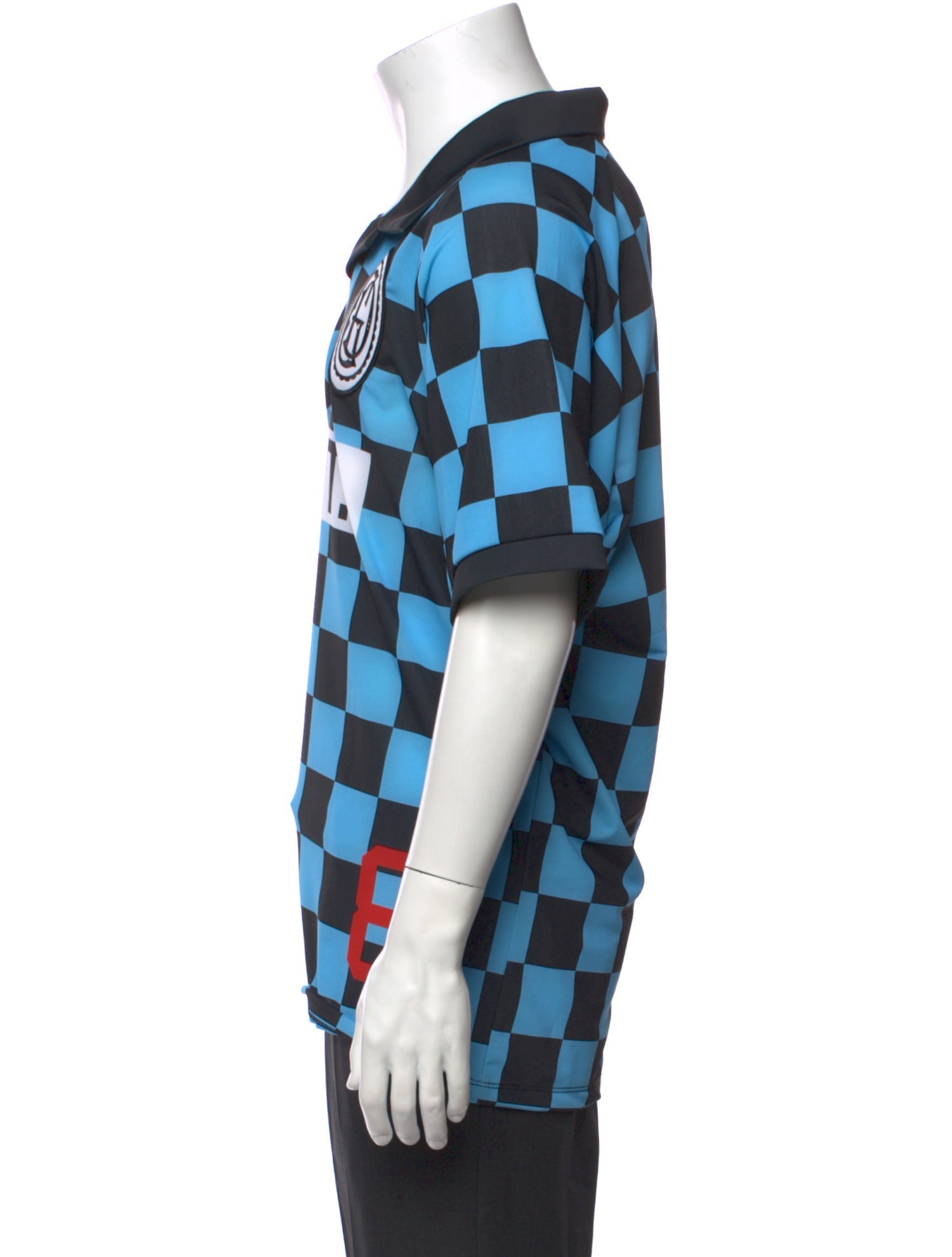 Gallery Dept. Printed Crew Neck Polo Shirt