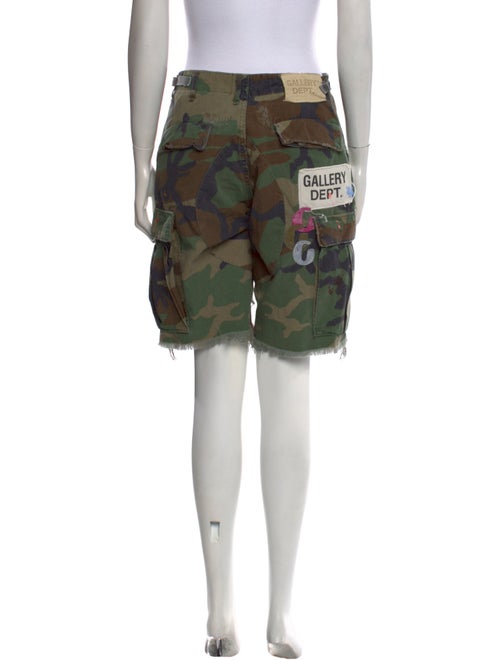 Gallery Dept. Paint Splatter Camo Knee-Length Shorts