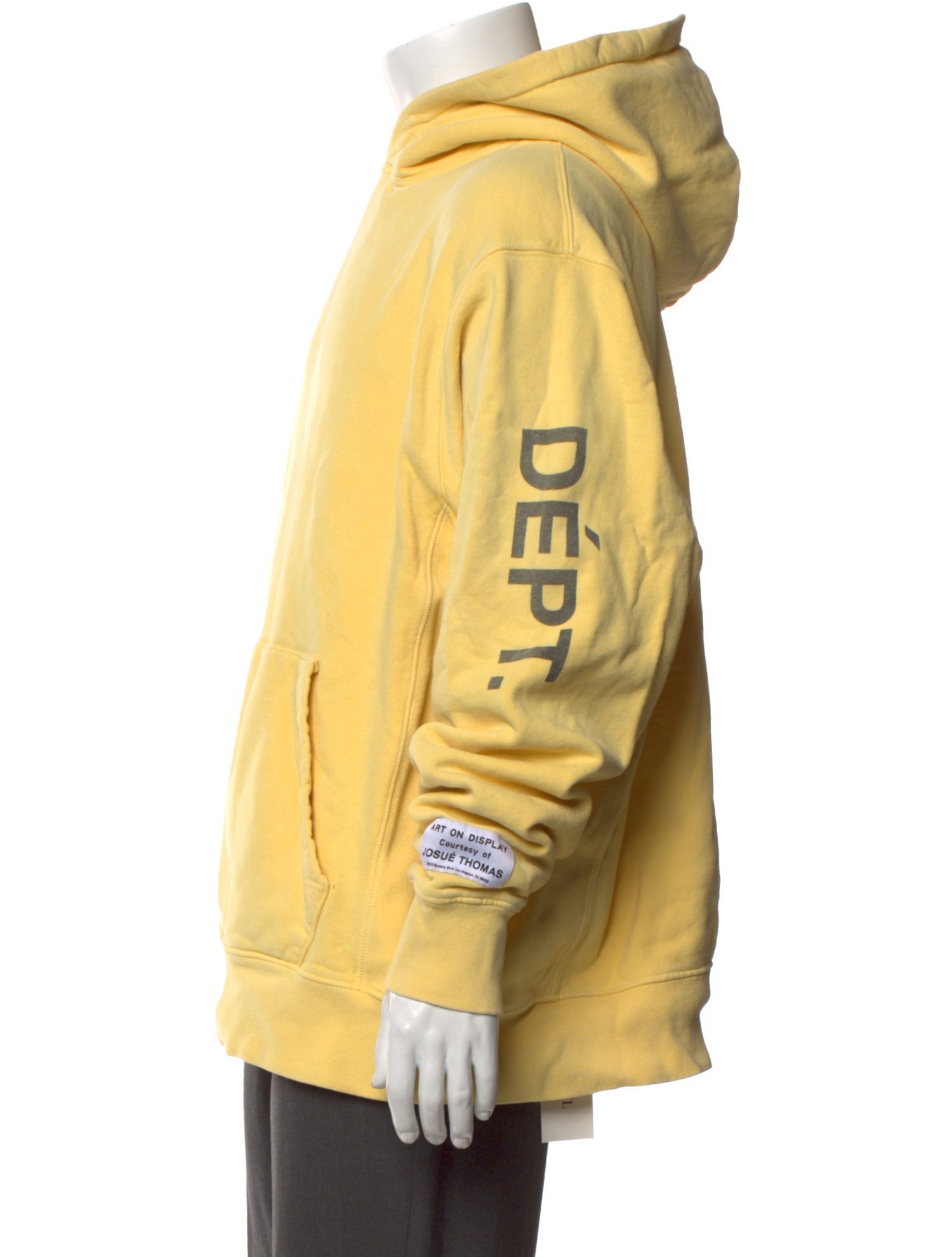Gallery Dept. V-Neck Long Sleeve Hoodie