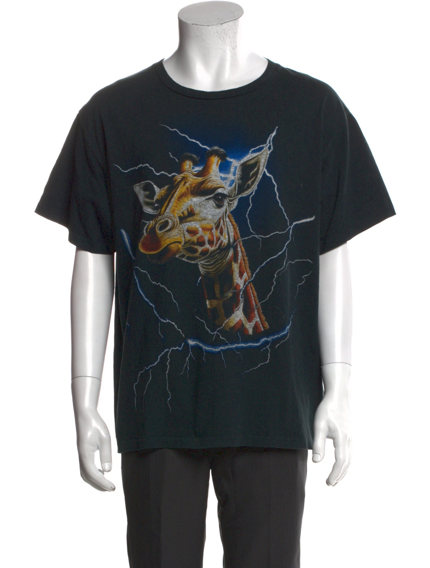 Gallery Dept. Giraffe Graphic Print T-Shirt