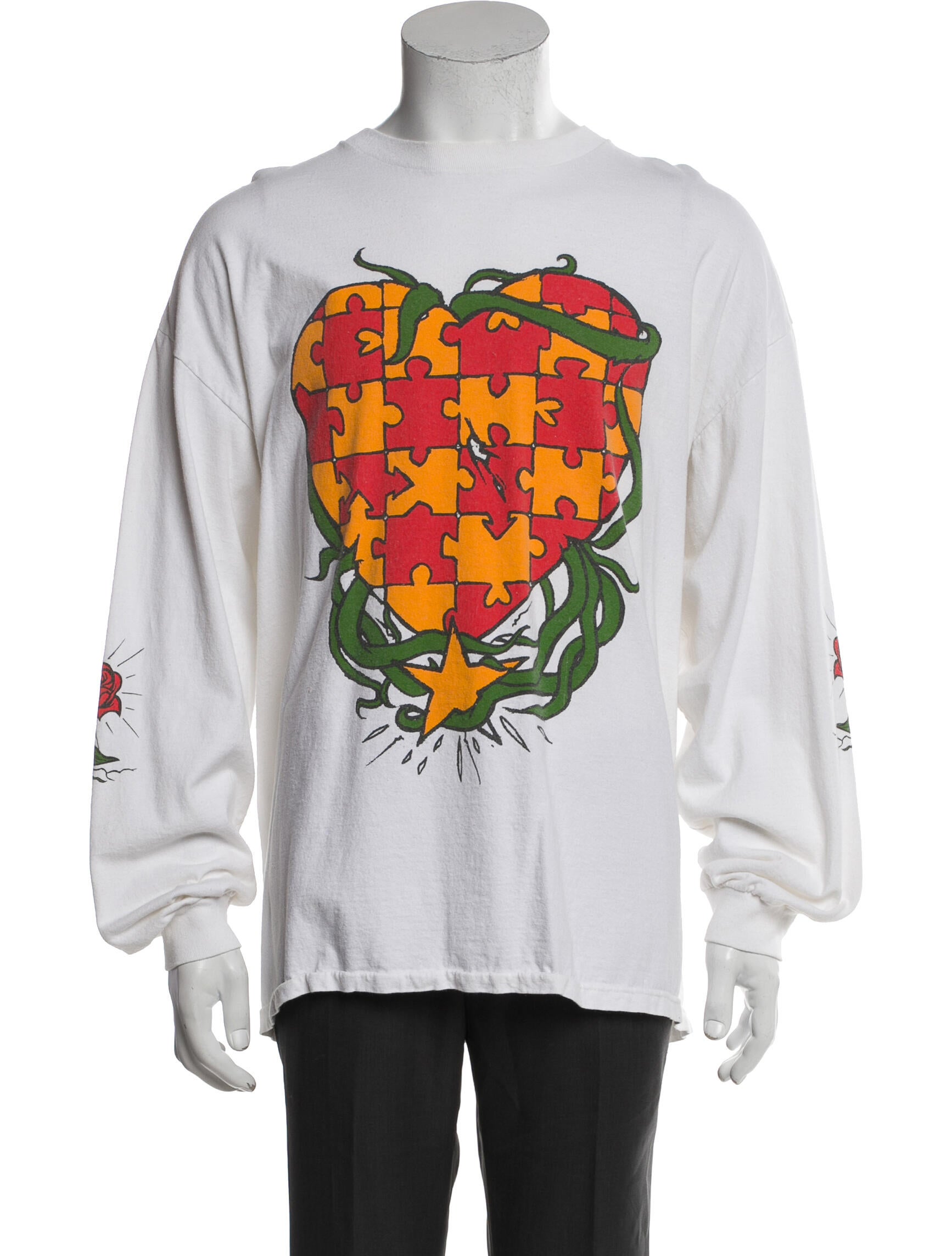 Gallery Dept. Heart Puzzle Graphic Print Henley