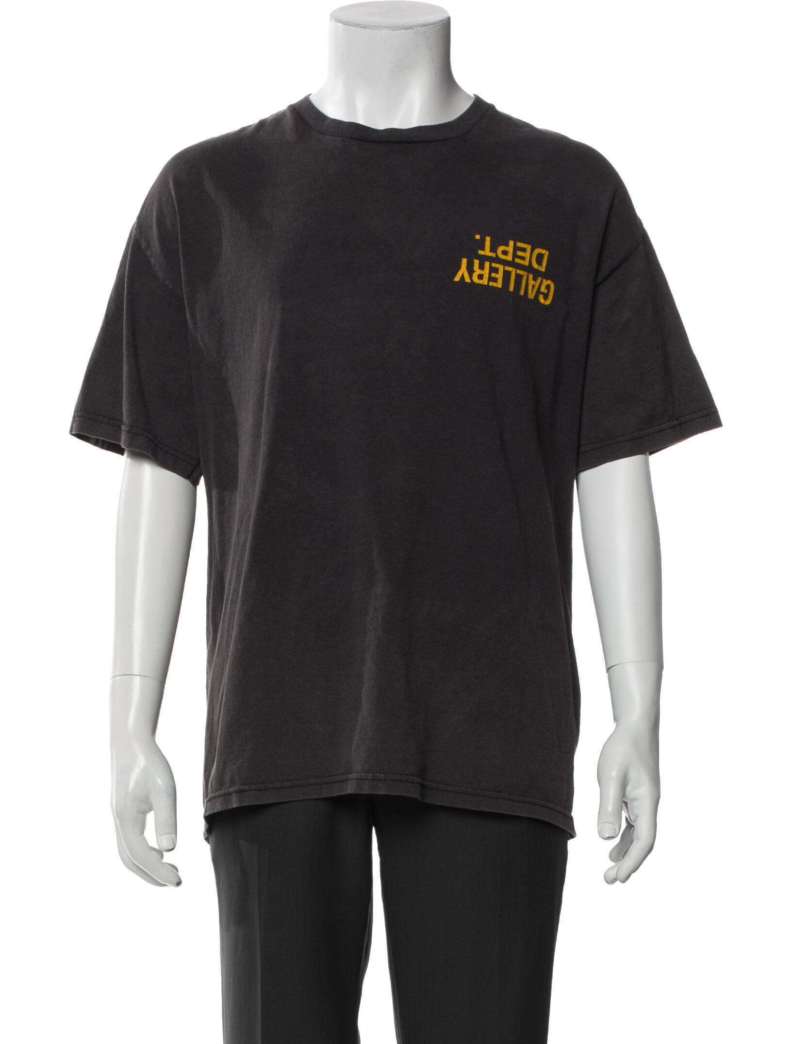 Gallery Dept. Upside Down Logo Graphic Print T-Shirt