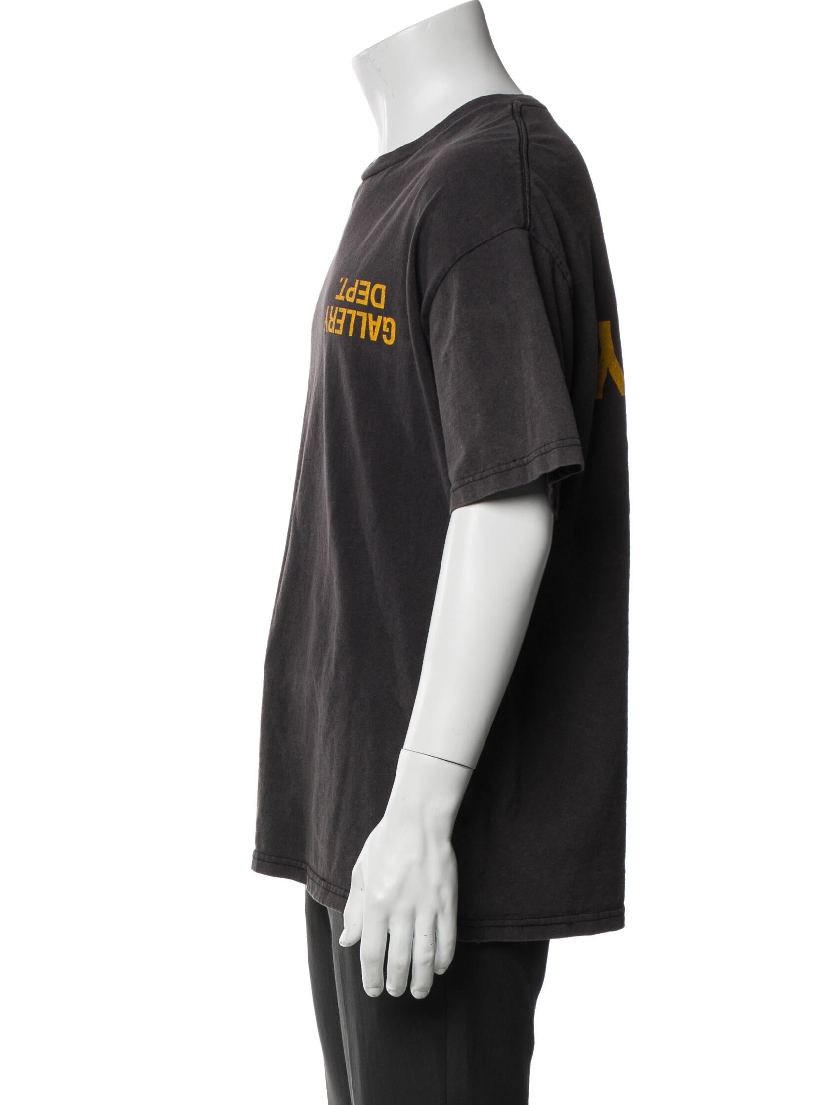 Gallery Dept. Upside Down Logo Graphic Print T-Shirt