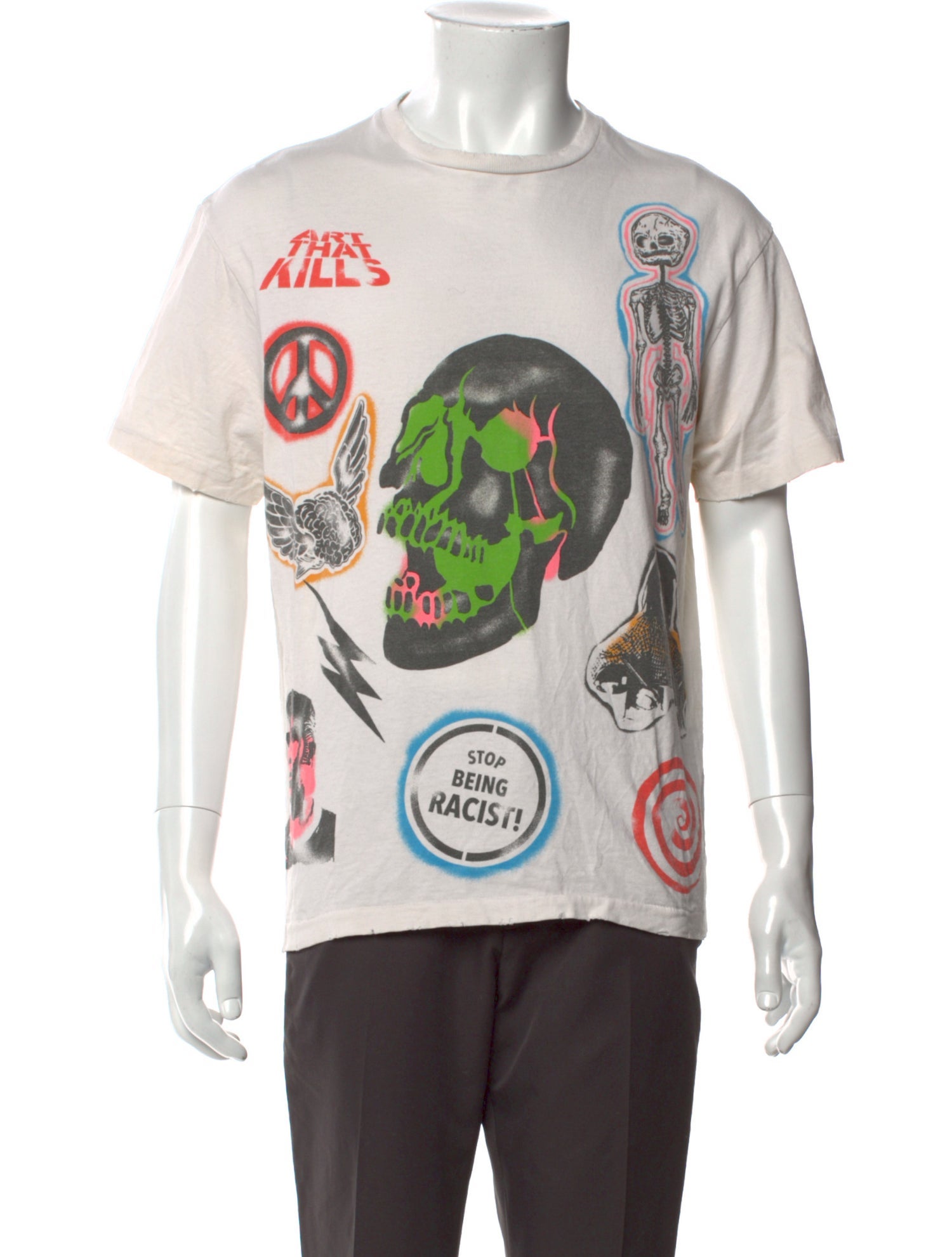 Gallery Dept. Art That Kills Graphic Print T-Shirt