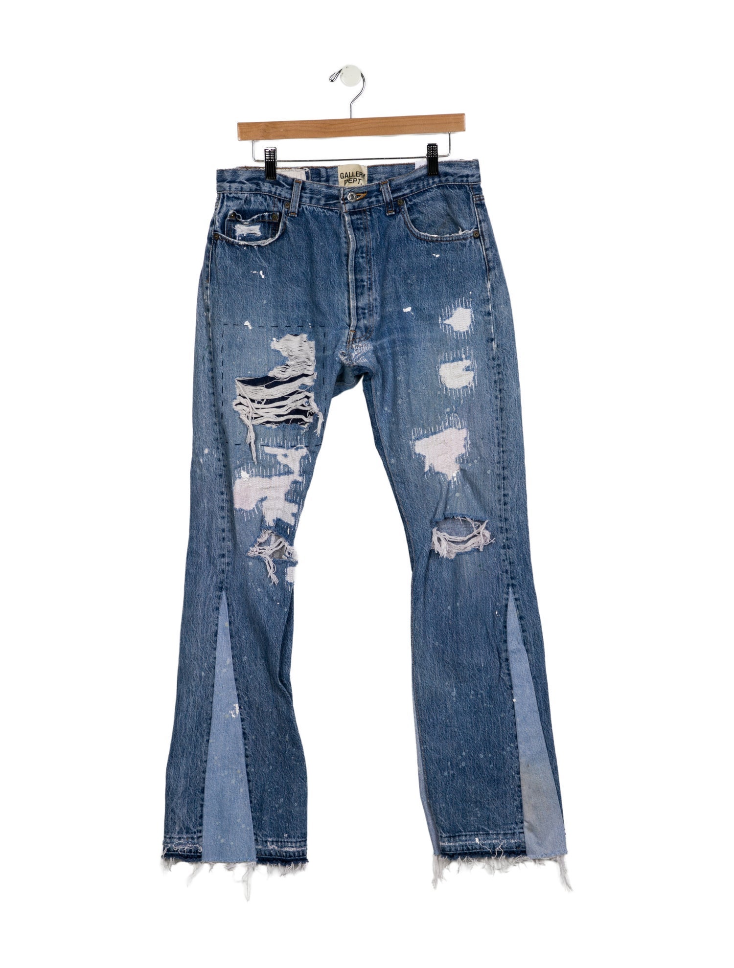 Gallery Dept. Signature Logo Straight-Leg Jeans