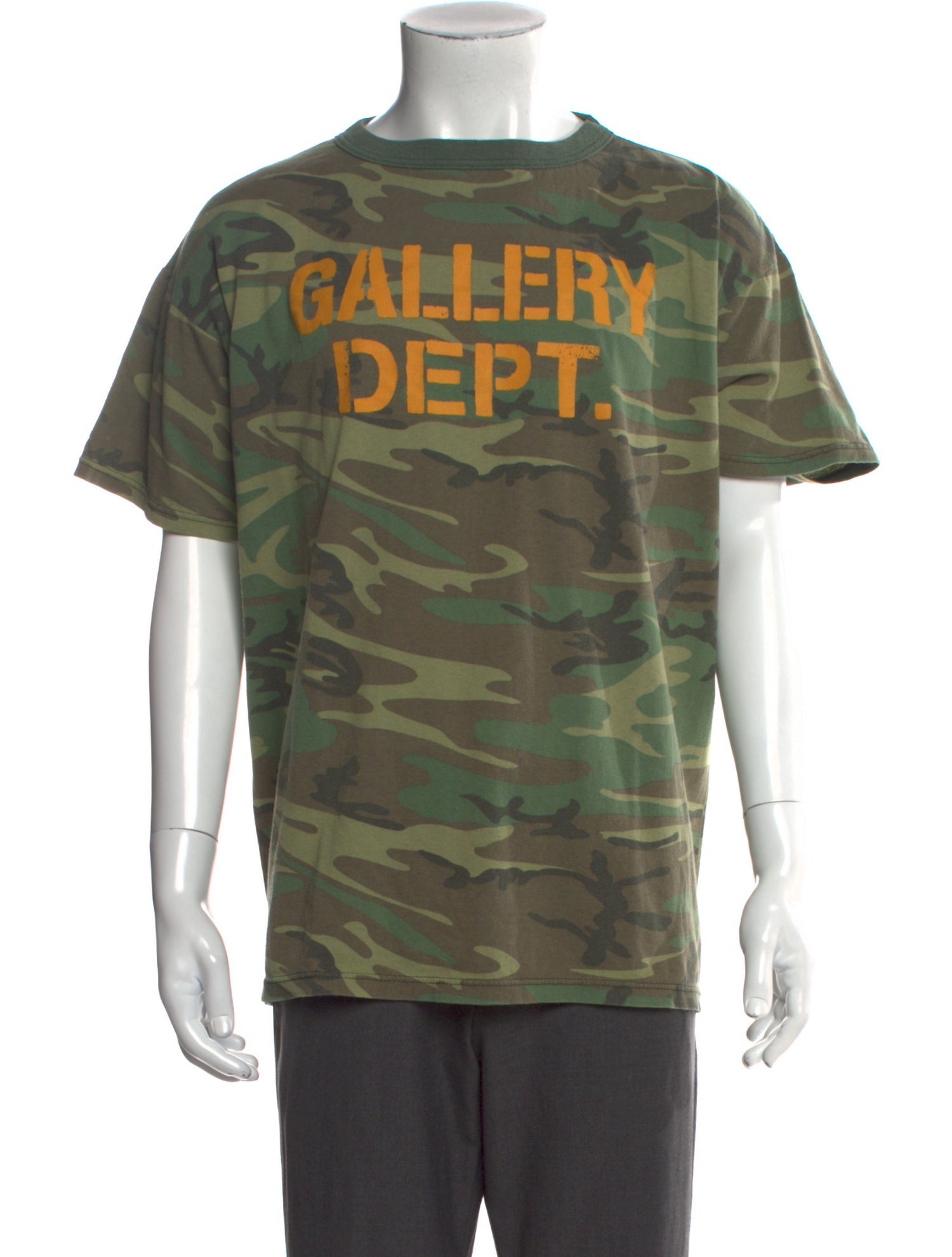 Gallery Dept. Camo Logo Graphic Print T-Shirt