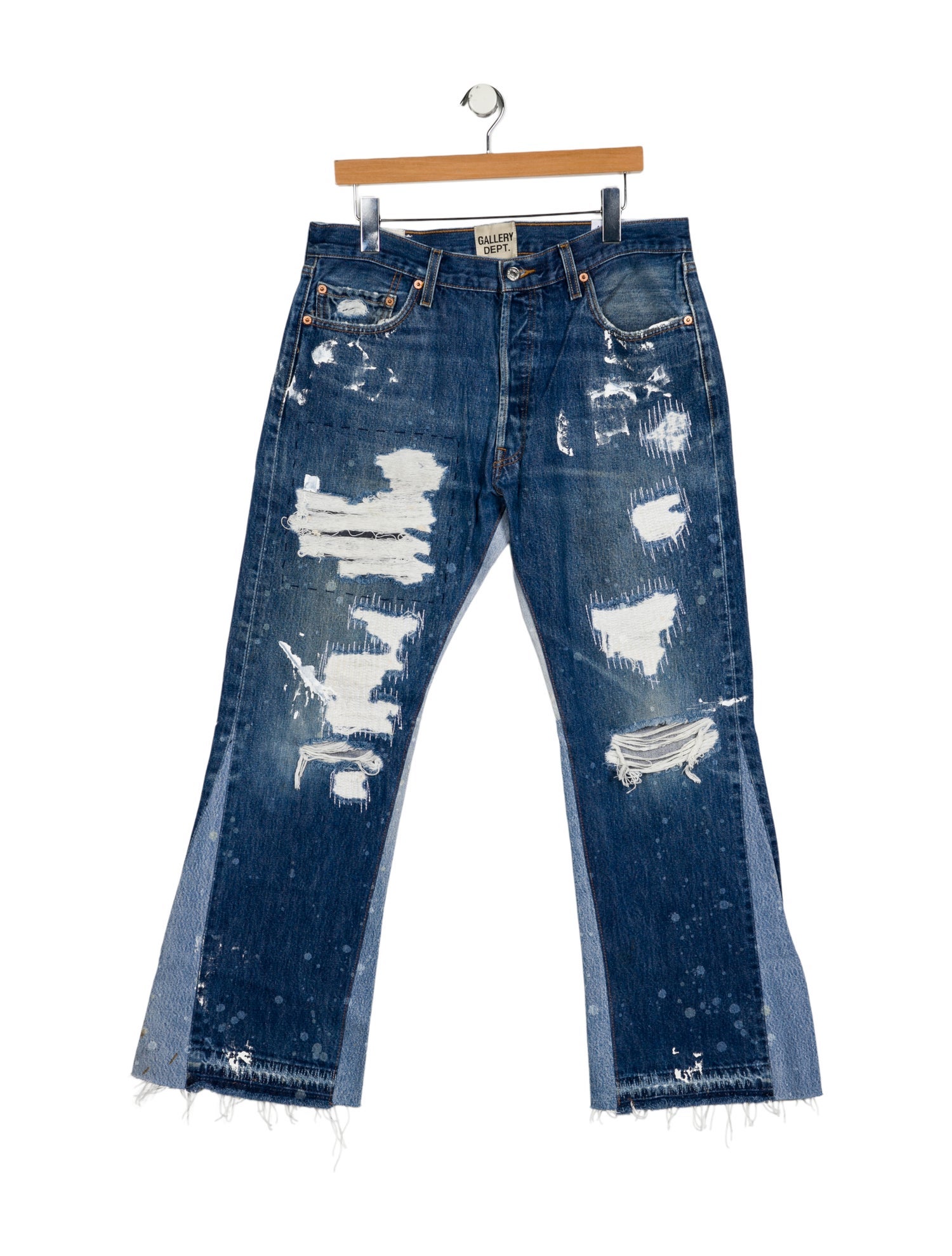 Gallery Dept. Signature Logo Straight-Leg Jeans