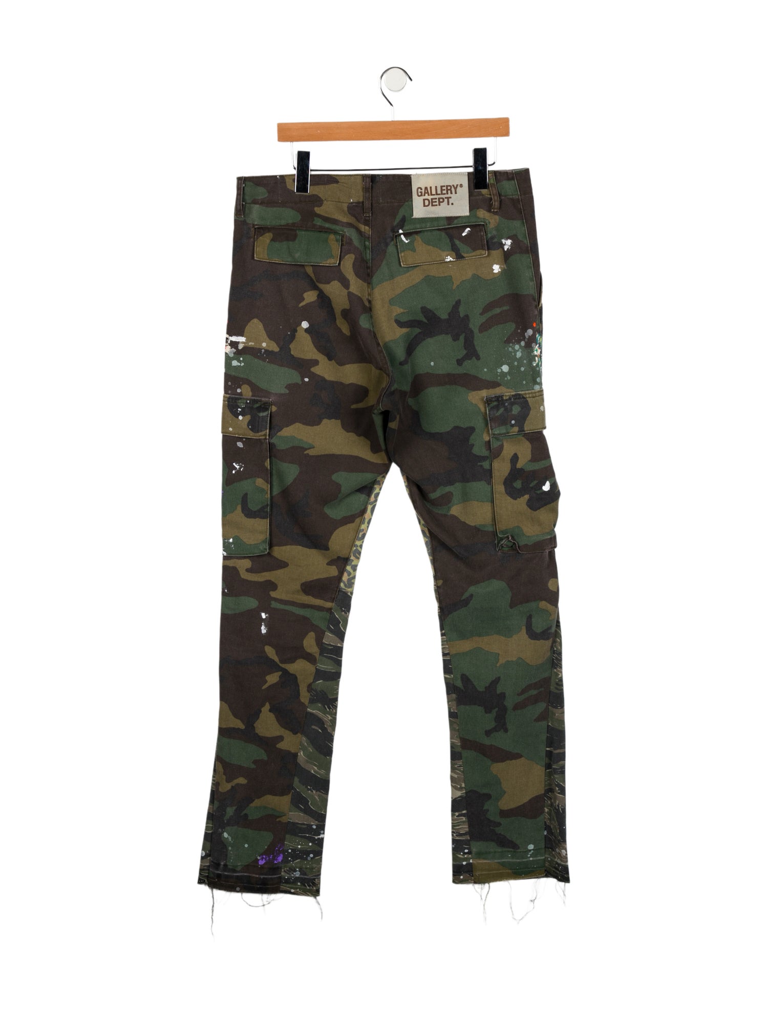 Gallery Dept. Camo Flare Skinny Jeans