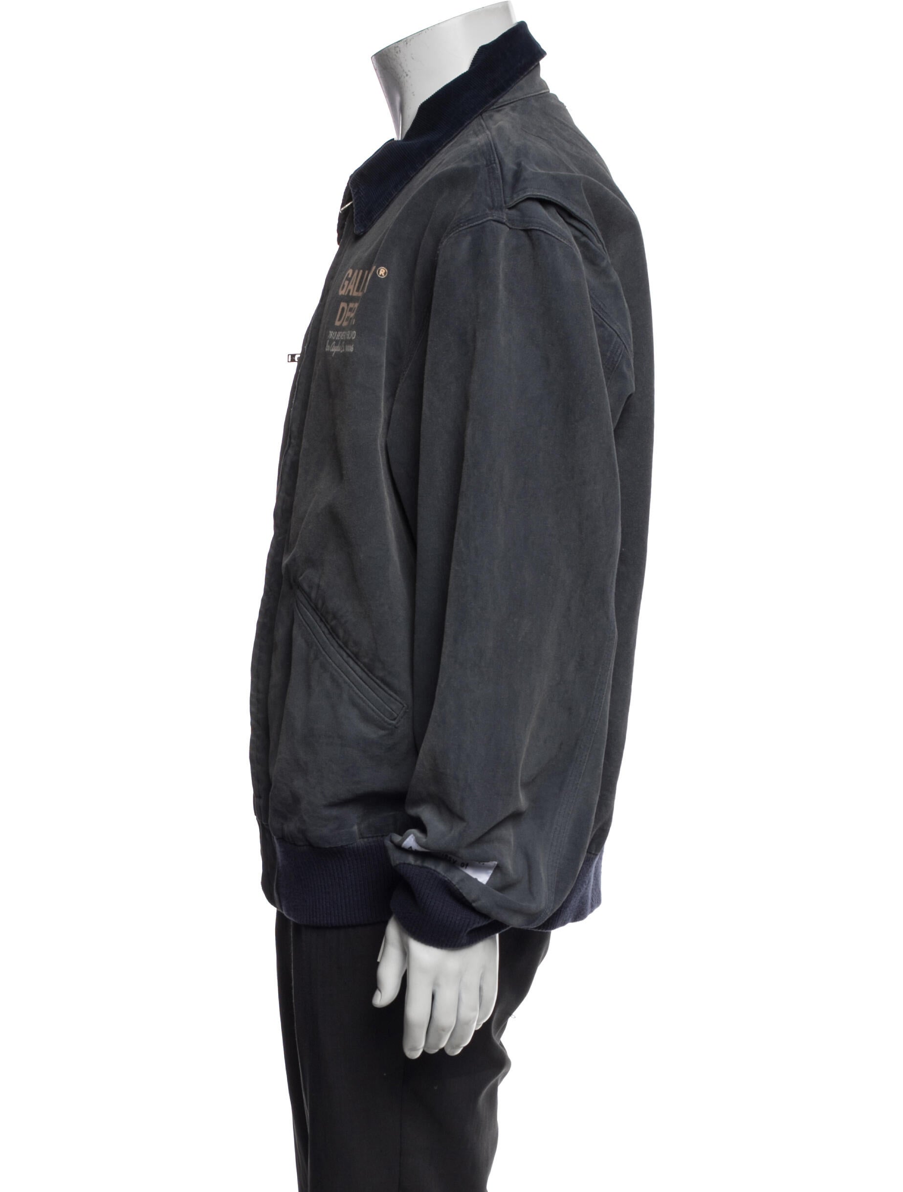 Gallery Dept. Logo Trucker Graphic Print Bomber Jacket