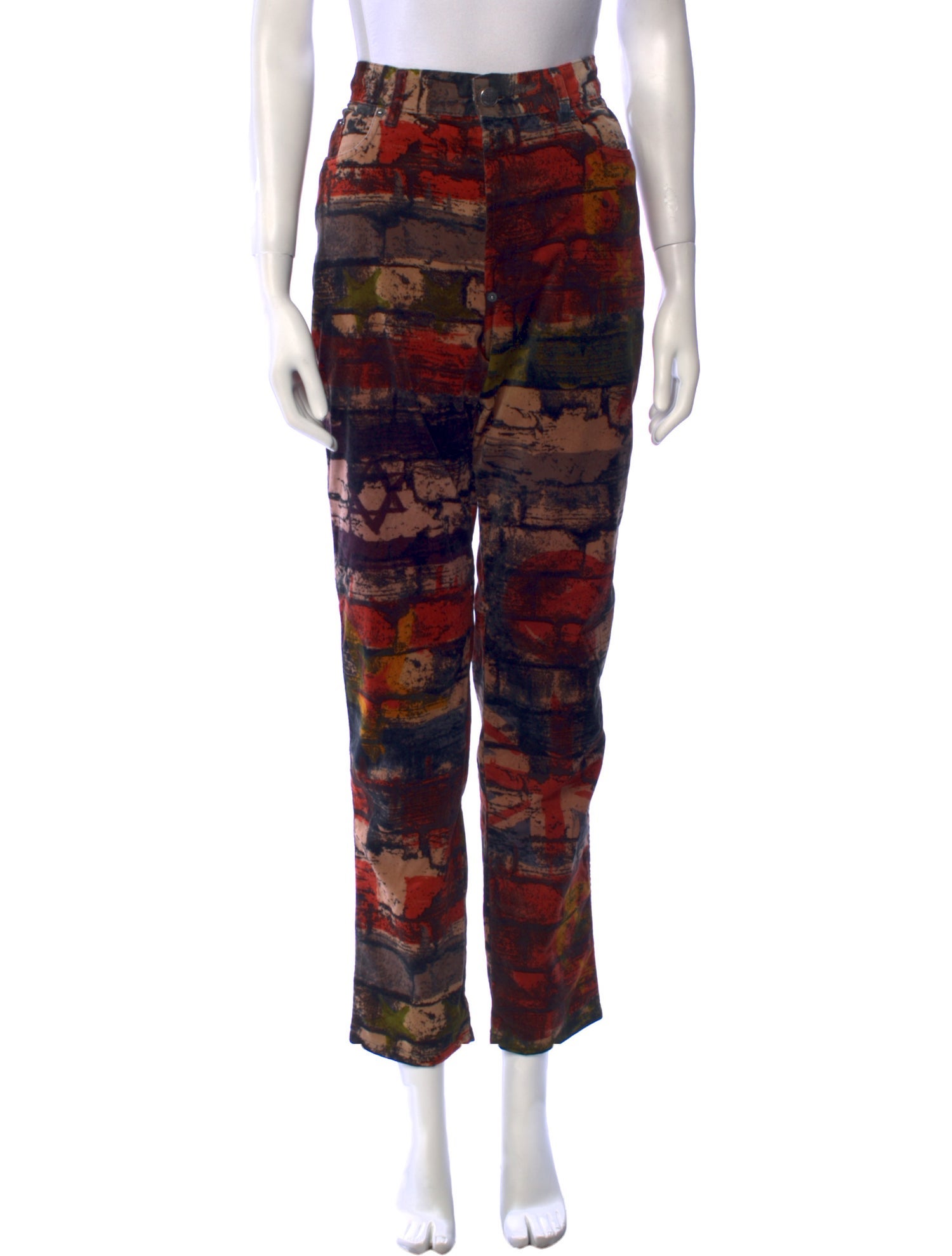 Gaultier Jeans Vintage Straight Leg Jeans