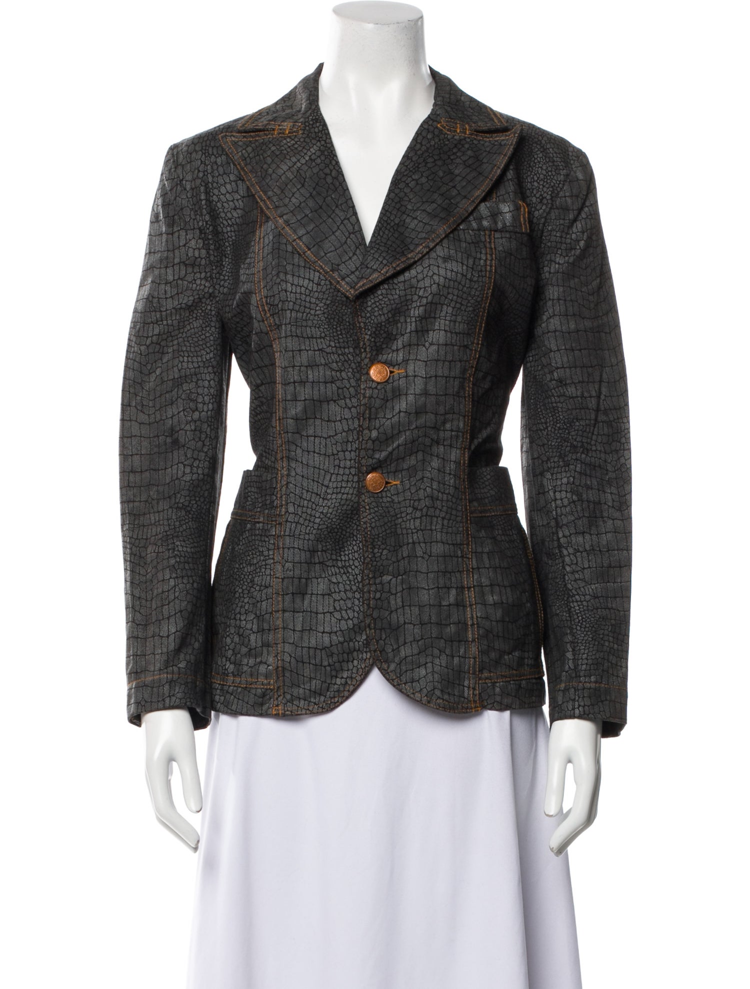 Gaultier Jeans Vintage 1990's Blazer