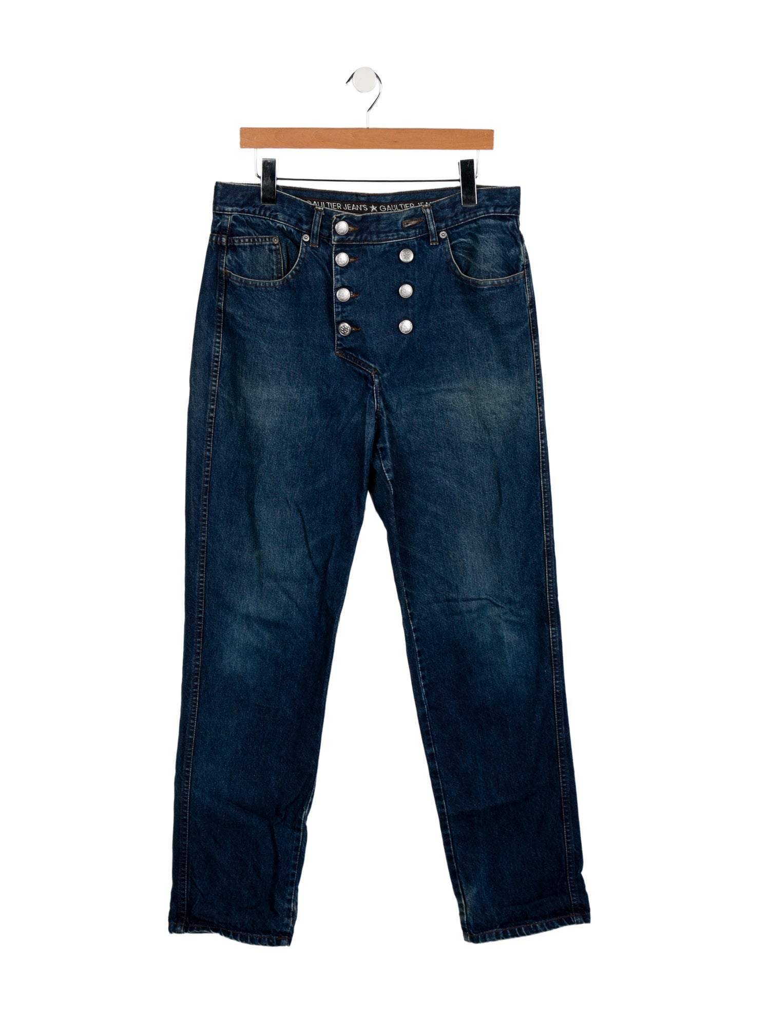 Gaultier Jeans Vintage Straight Leg Jeans