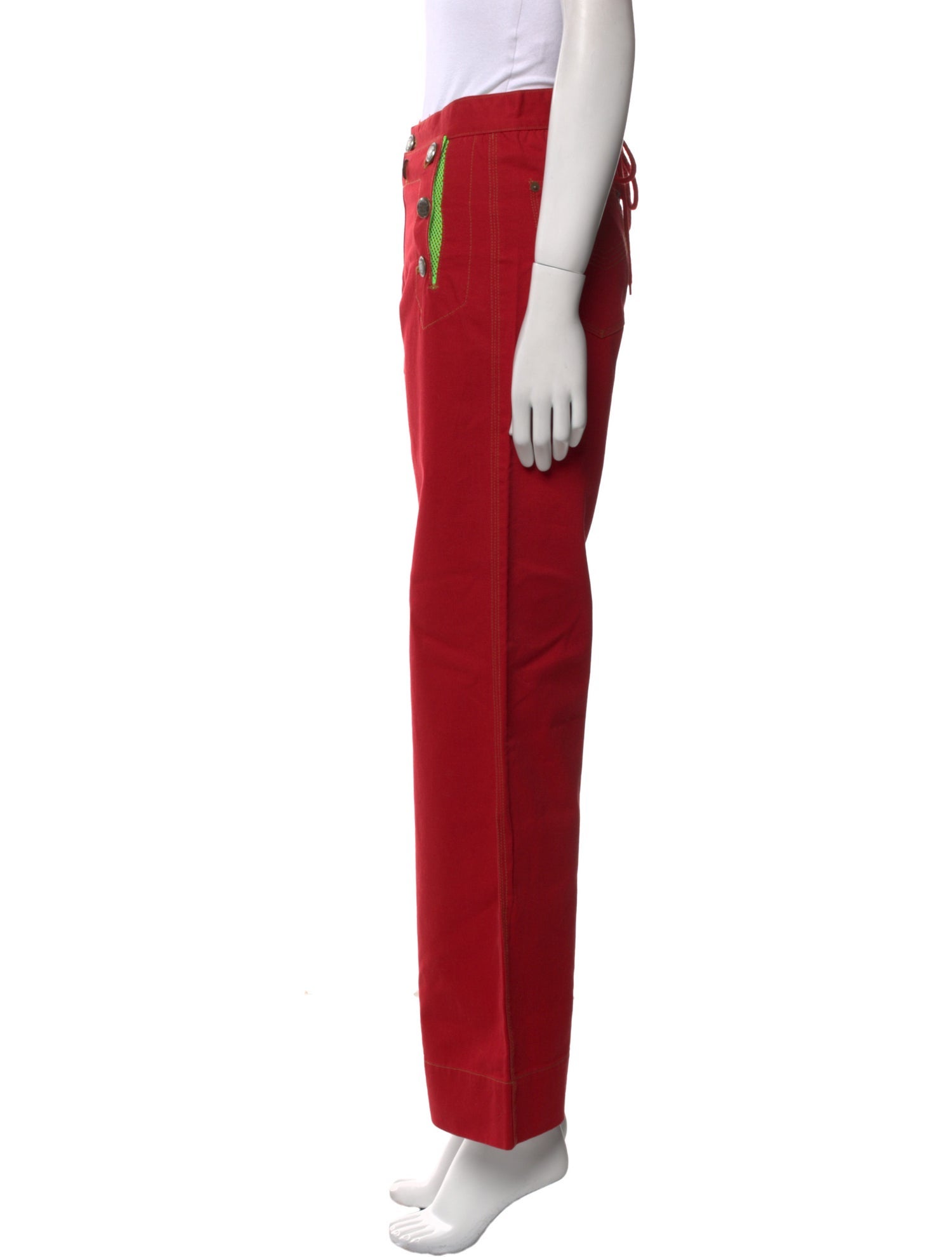 Gaultier Jeans Vintage Wide Leg Jeans