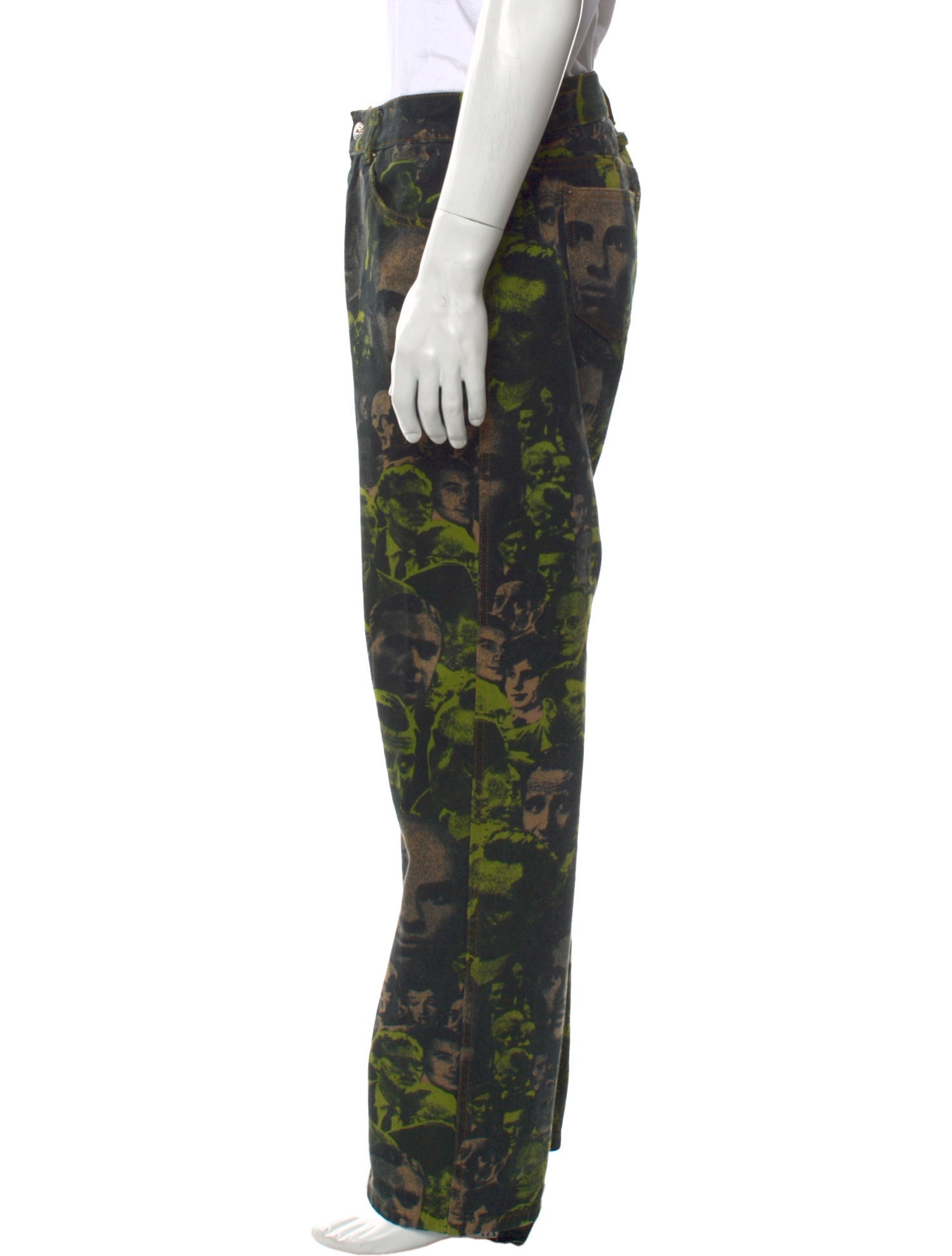 Gaultier Jeans Vintage Straight-Leg Jeans