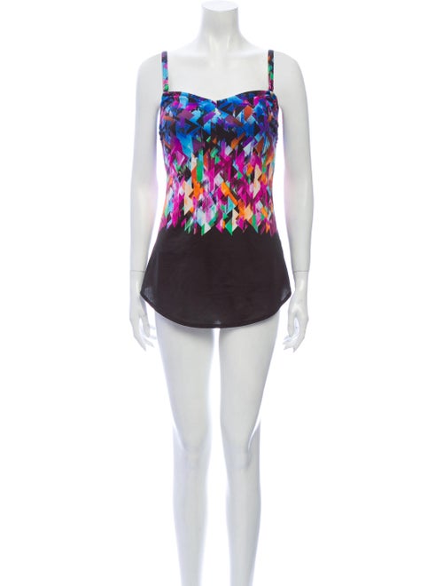 Gottex Printed One-Piece Blue