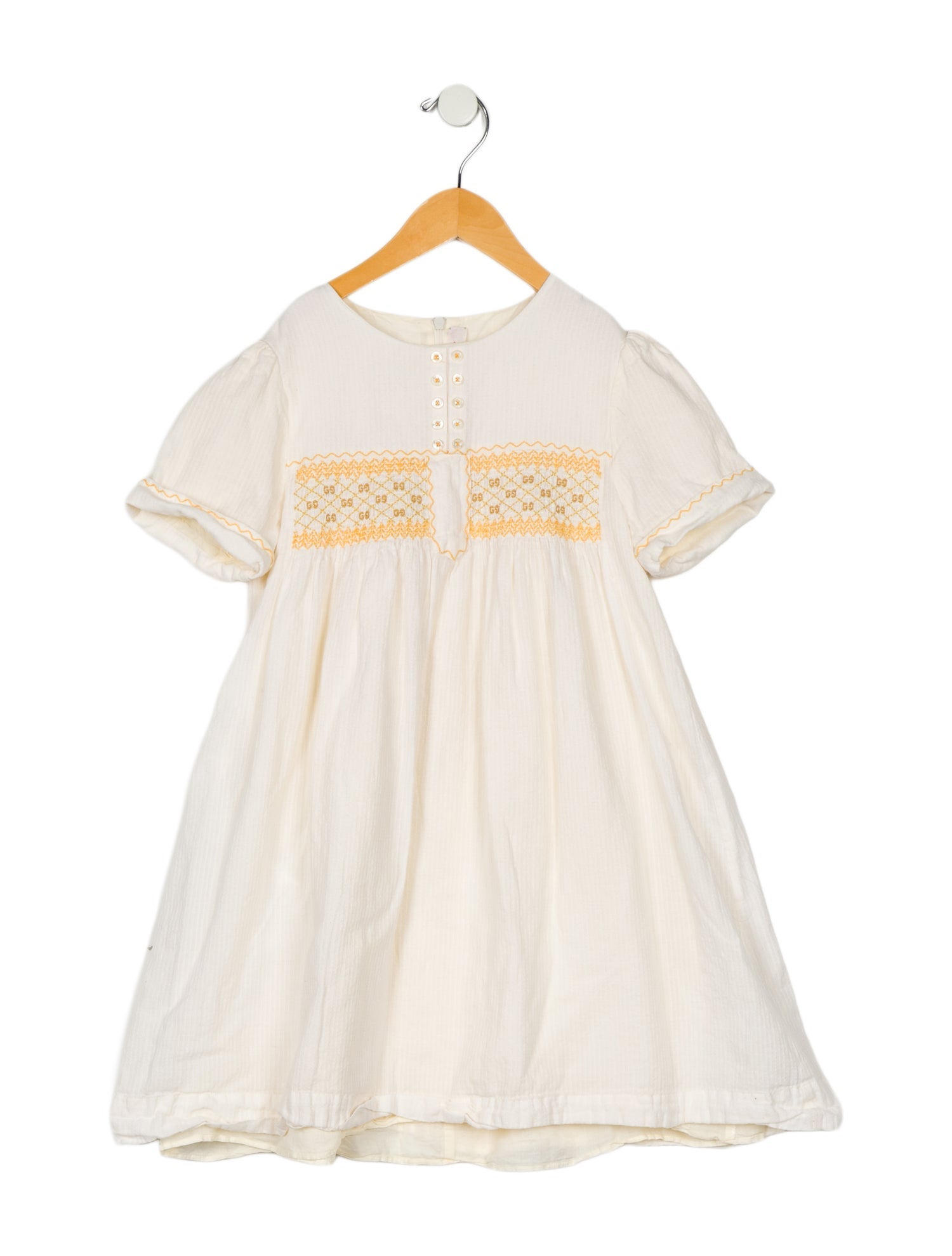 Gucci x Angela Lynne Kid's Girl's Short Sleeve Dress