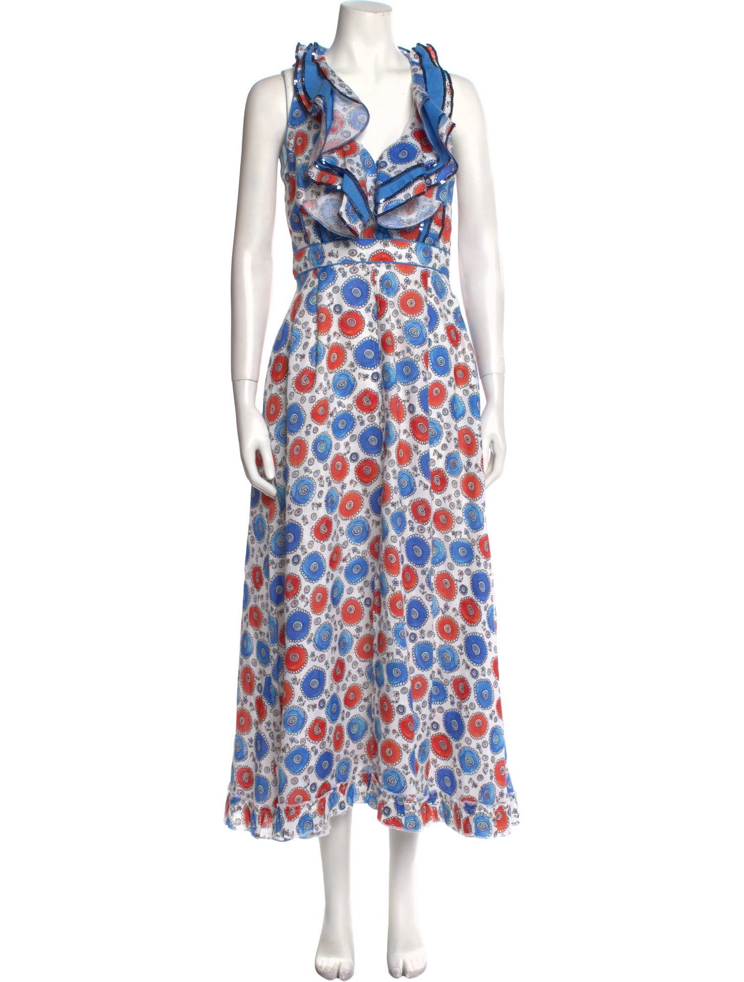 Gül Hürgel Floral Print Long Dress