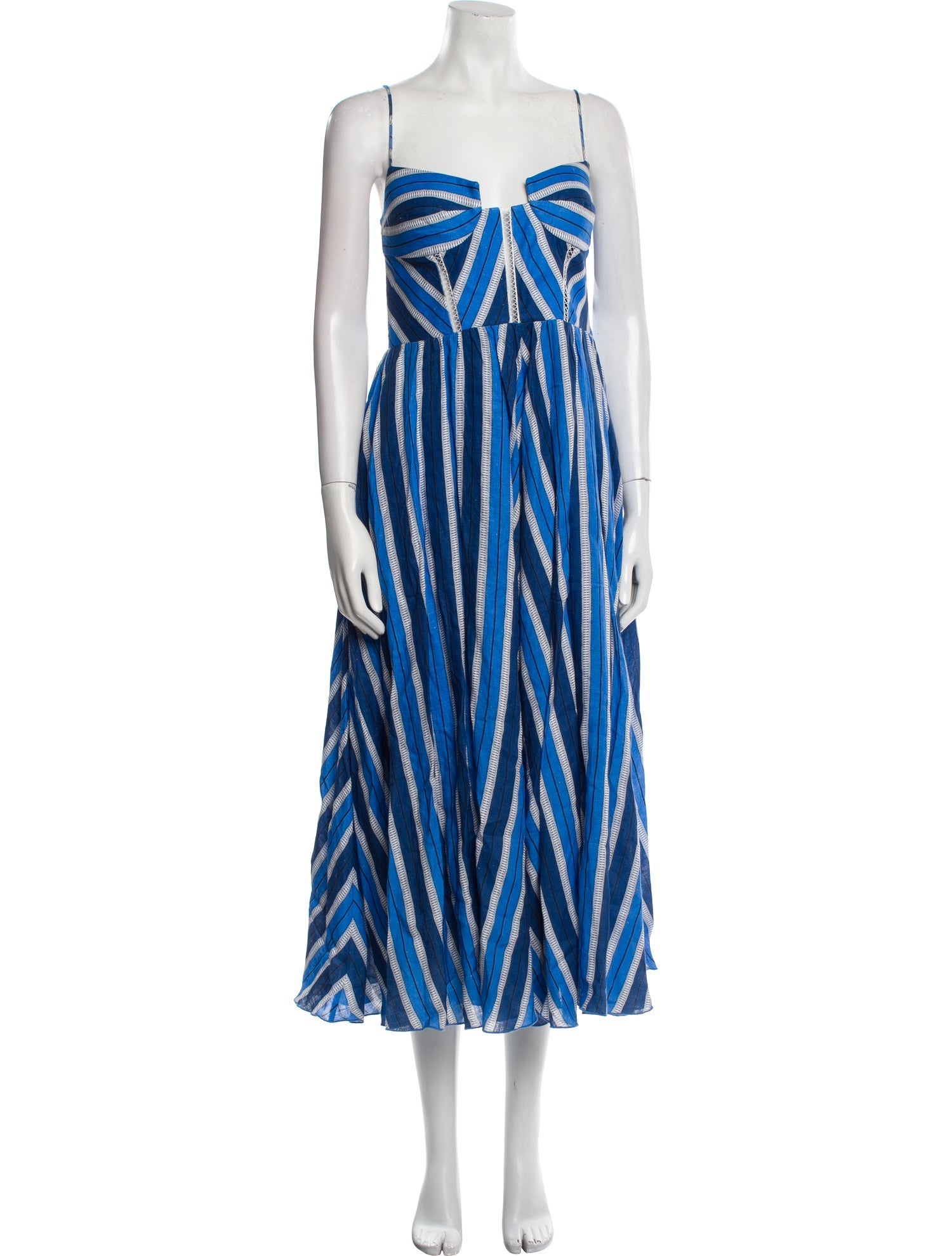 Gül Hürgel Striped Long Dress