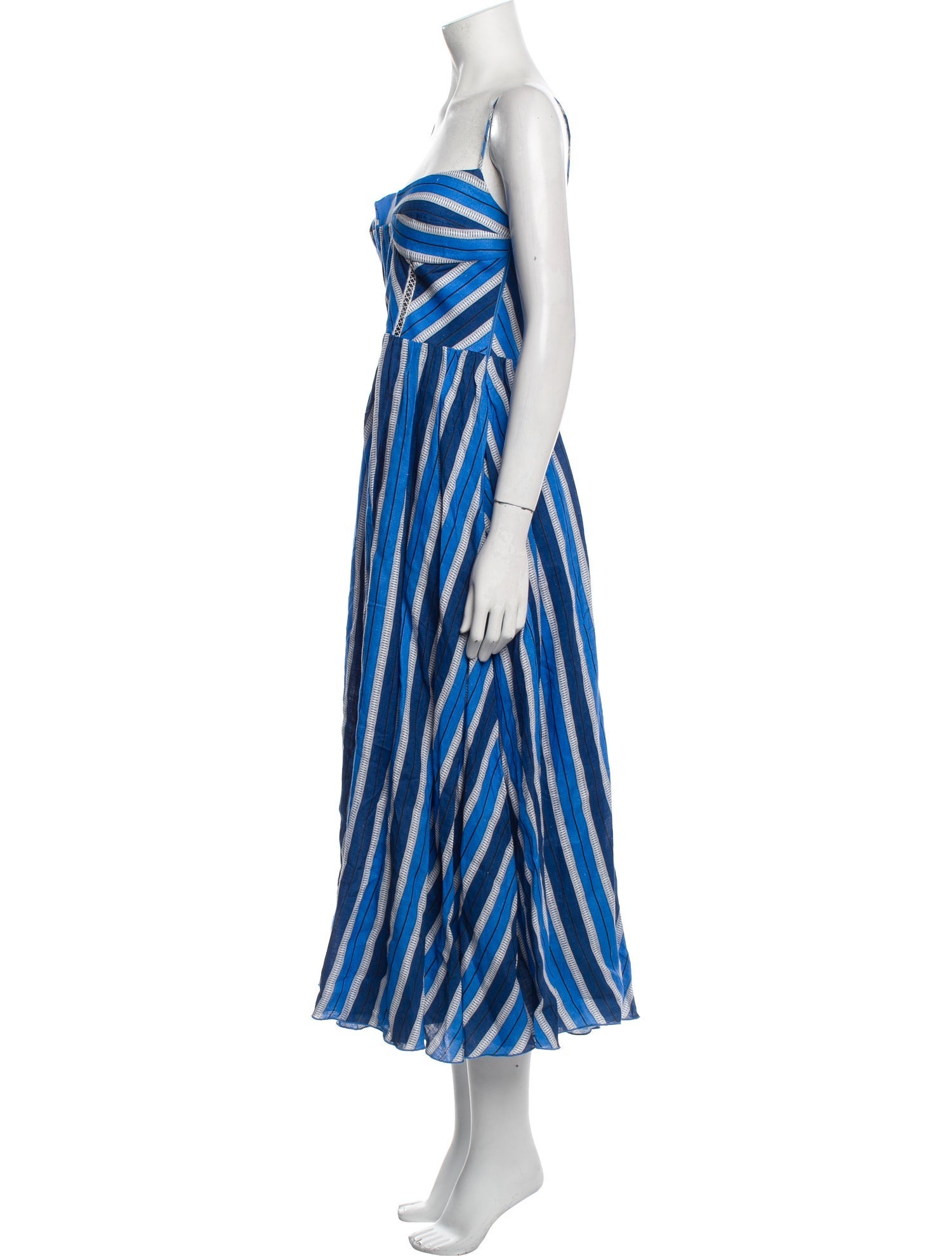 Gül Hürgel Striped Long Dress