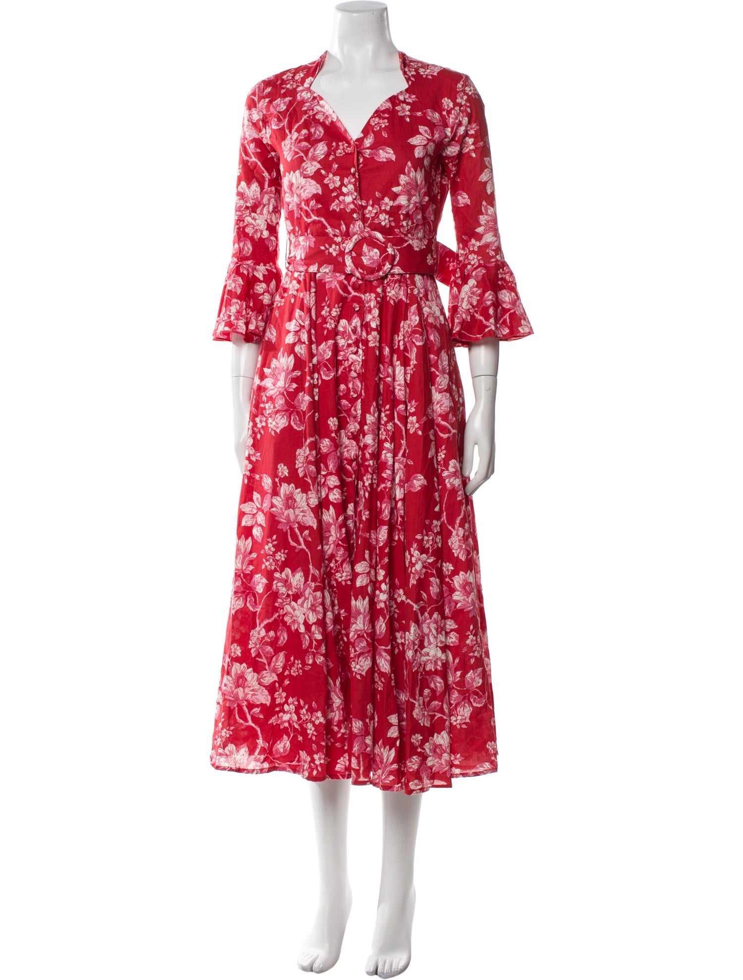 Gül Hürgel Floral Print Long Dress