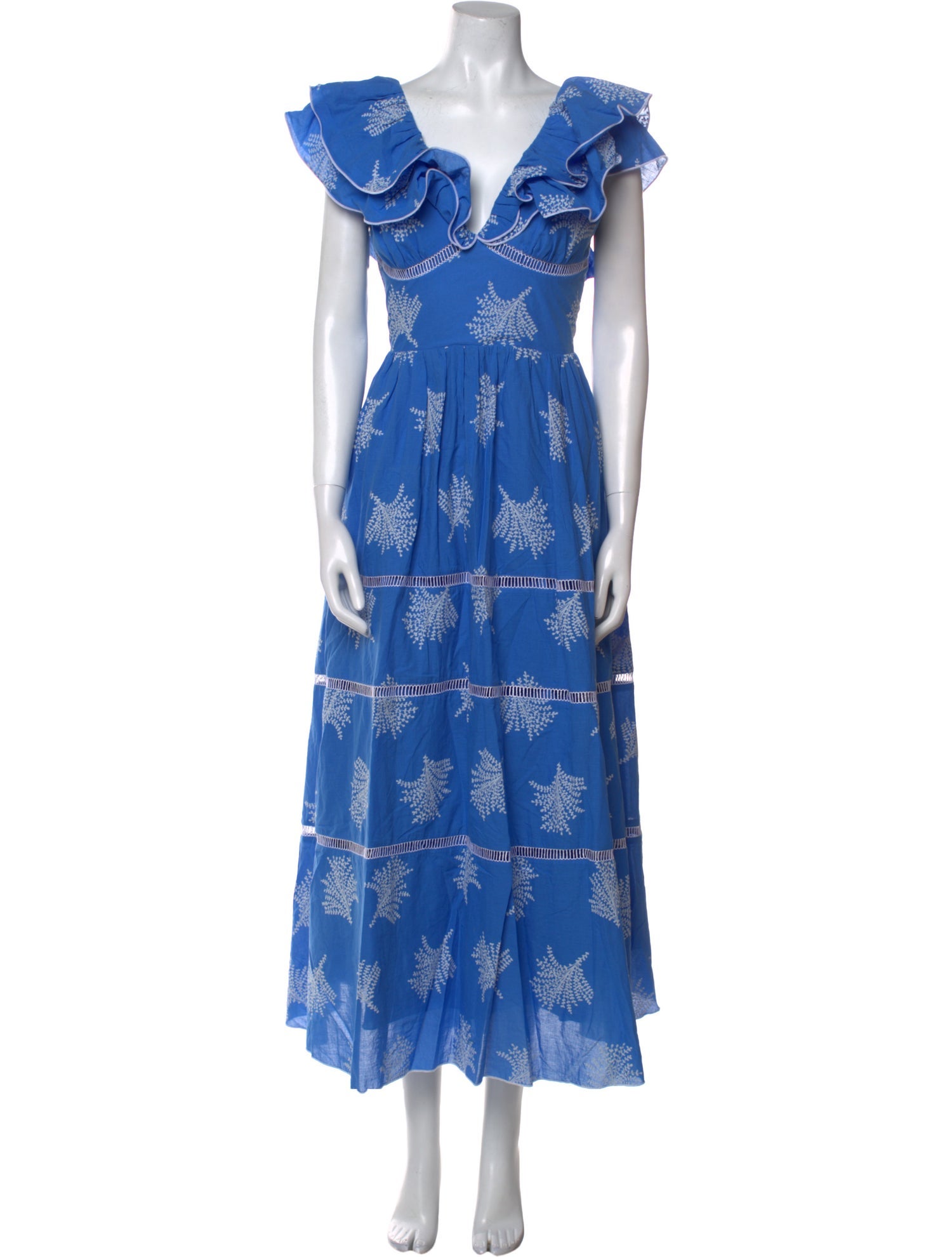 Gül Hürgel Floral Print Long Dress w/ Tags