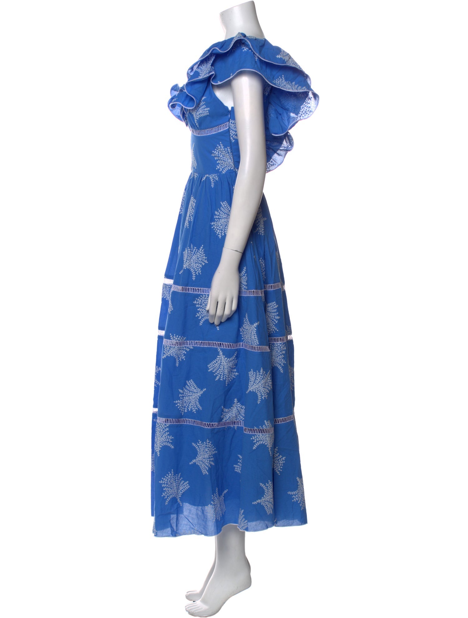 Gül Hürgel Floral Print Long Dress w/ Tags