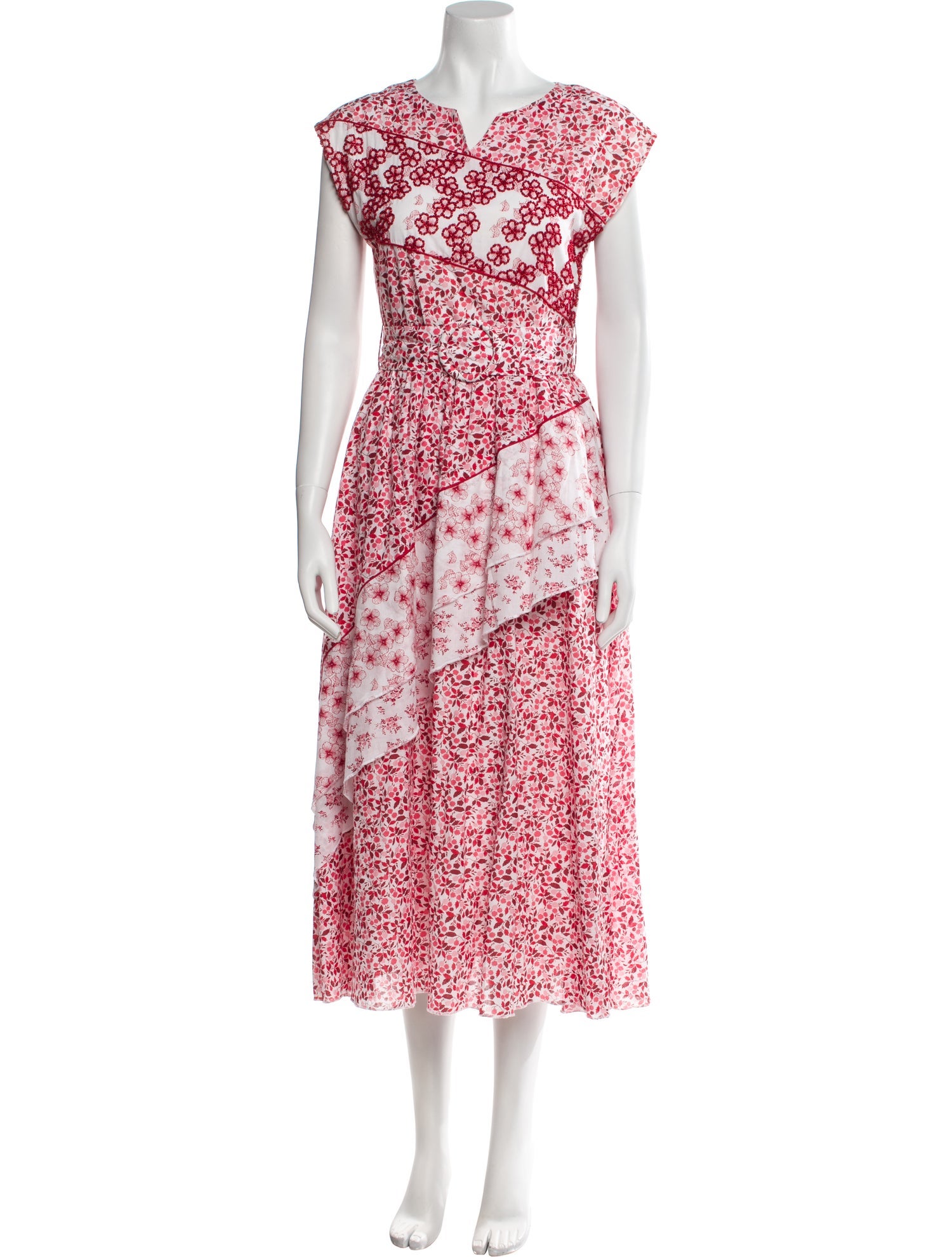 Gül Hürgel Floral Print Long Dress