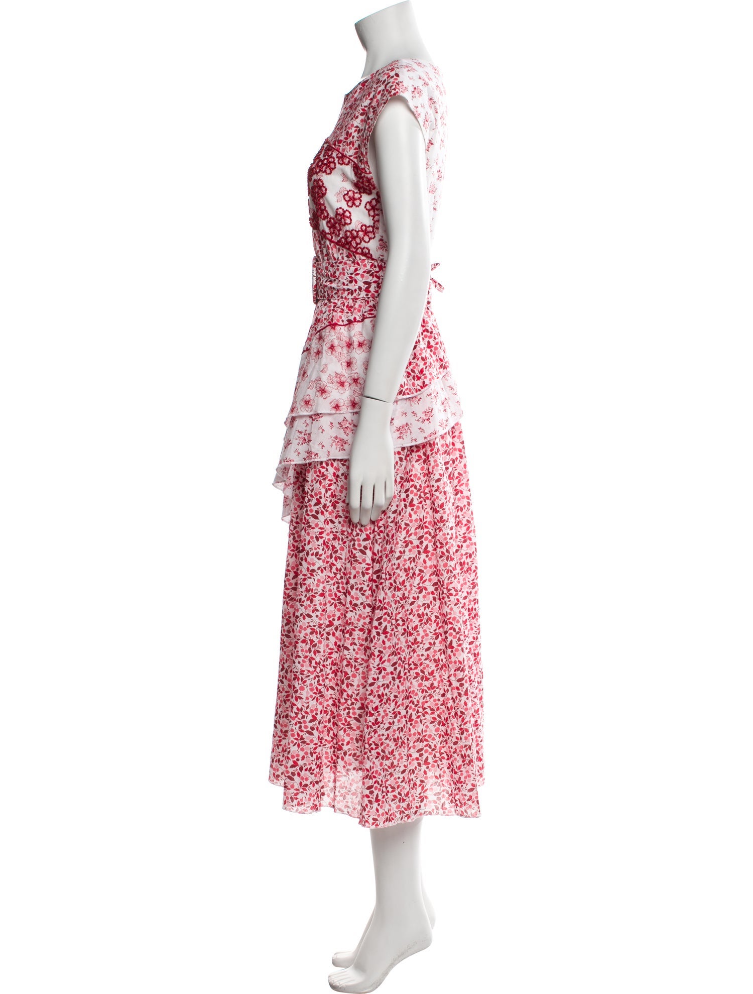 Gül Hürgel Floral Print Long Dress