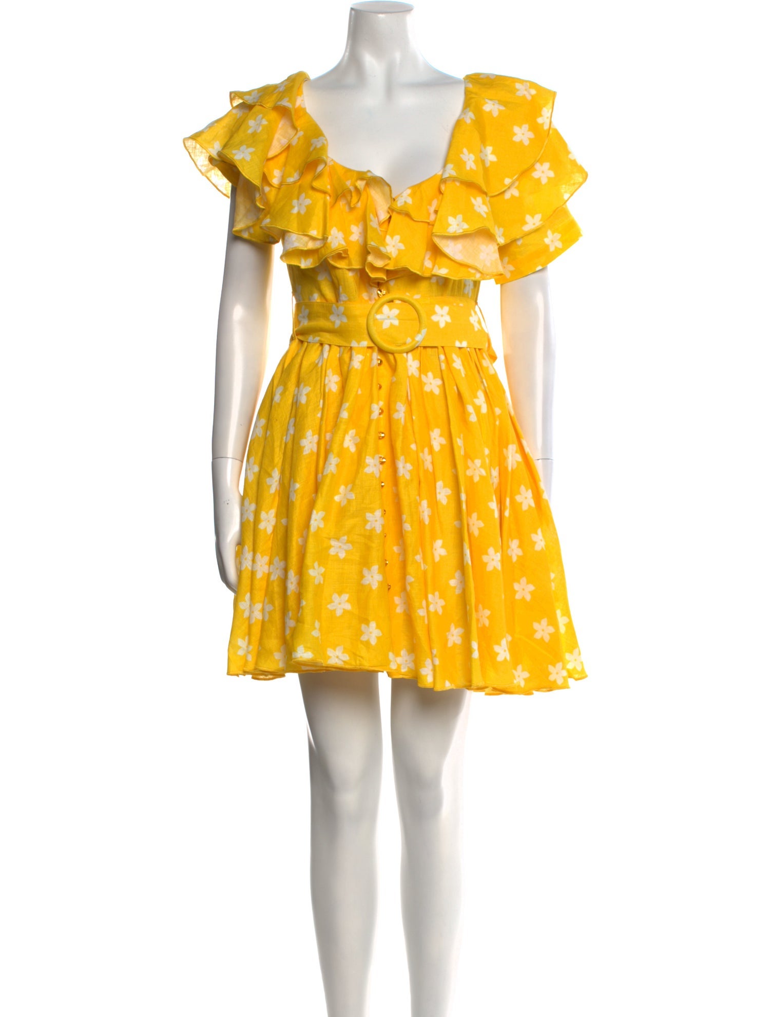 Gül Hürgel Linen Mini Dress