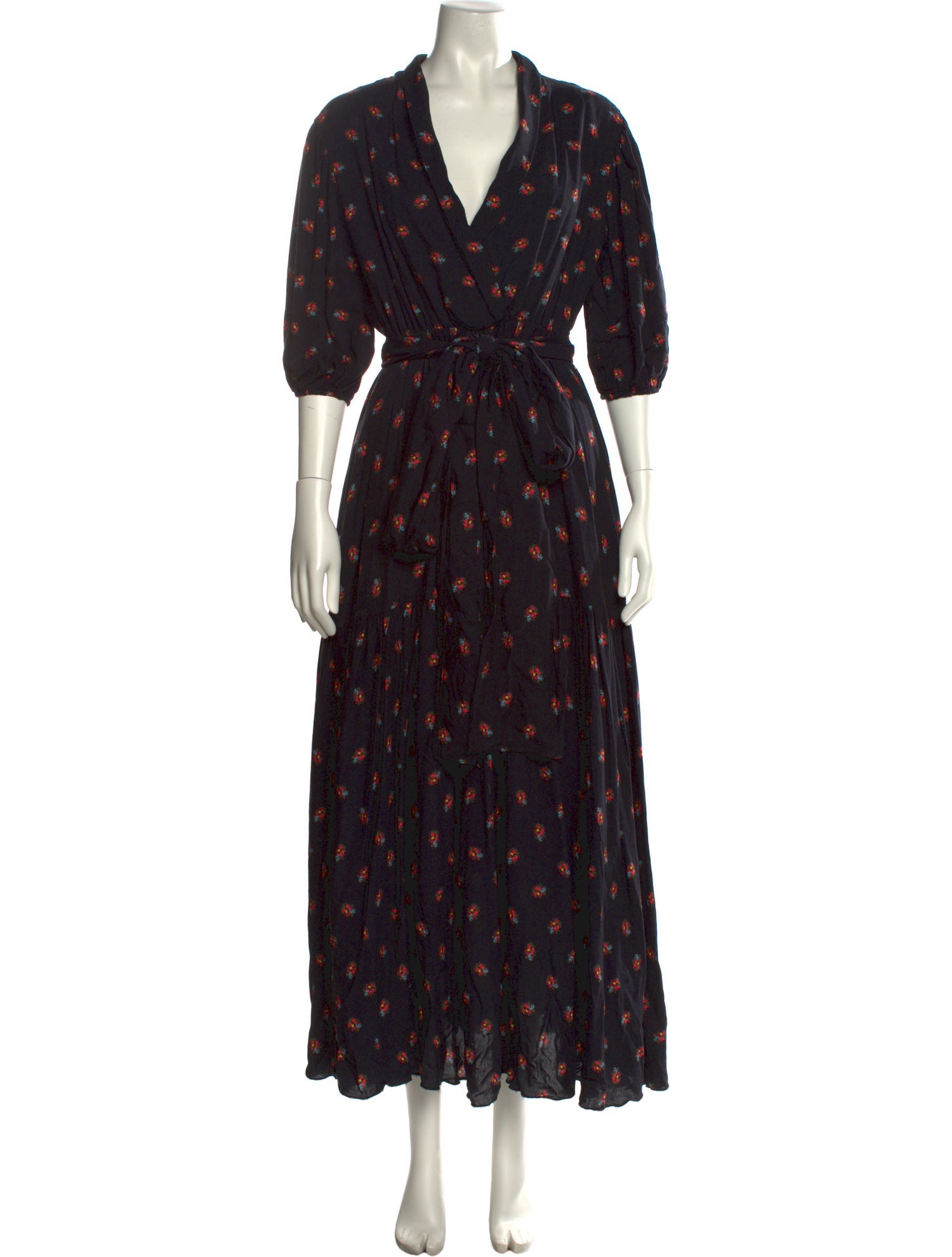 Gül Hürgel Floral Print Long Dress