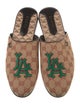 Gucci x MLB Canvas Printed Mules