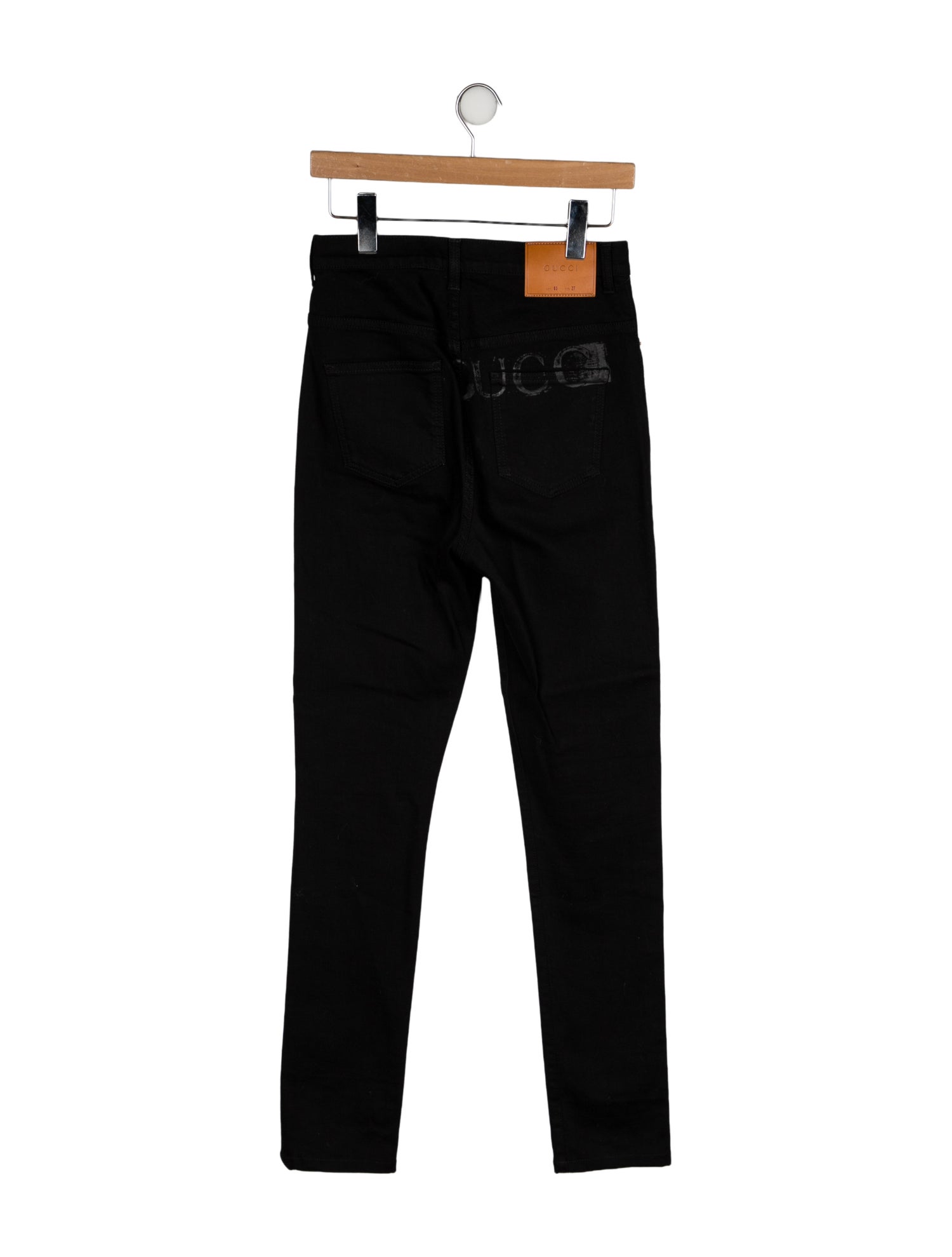 Gucci x MLB High-Rise Straight Leg Jeans