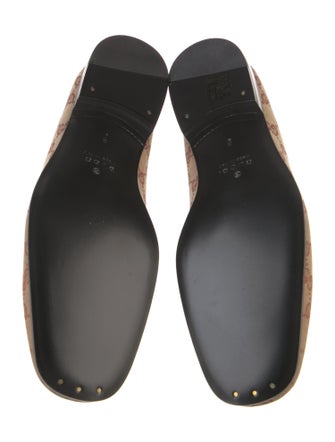 Gucci x MLB Canvas Printed Loafers