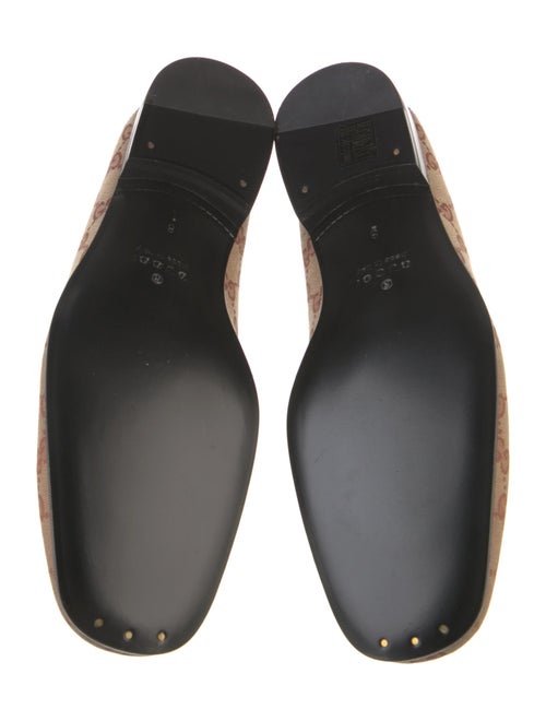 Gucci x MLB Canvas Printed Loafers