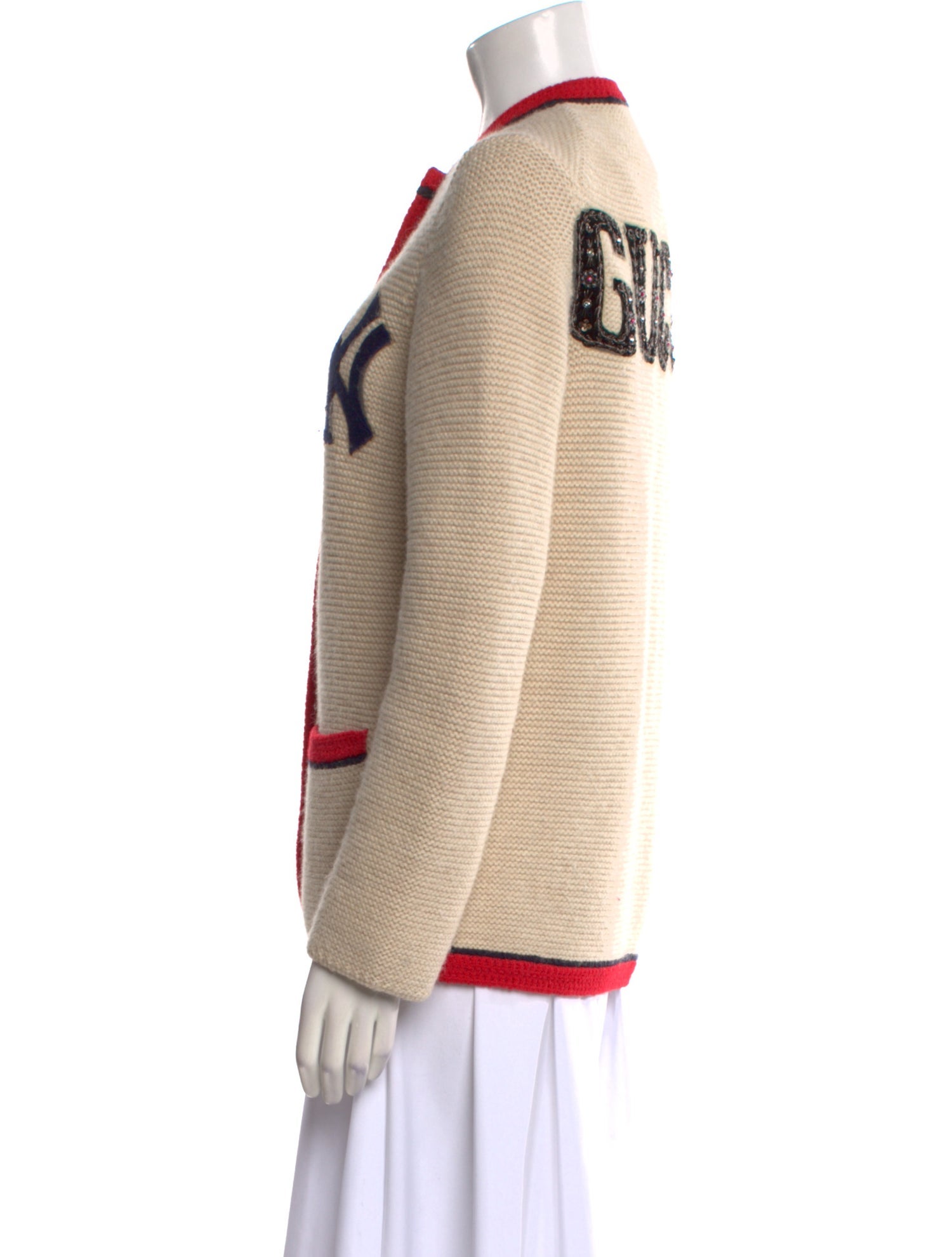 Gucci x MLB Wool Graphic Print Sweater