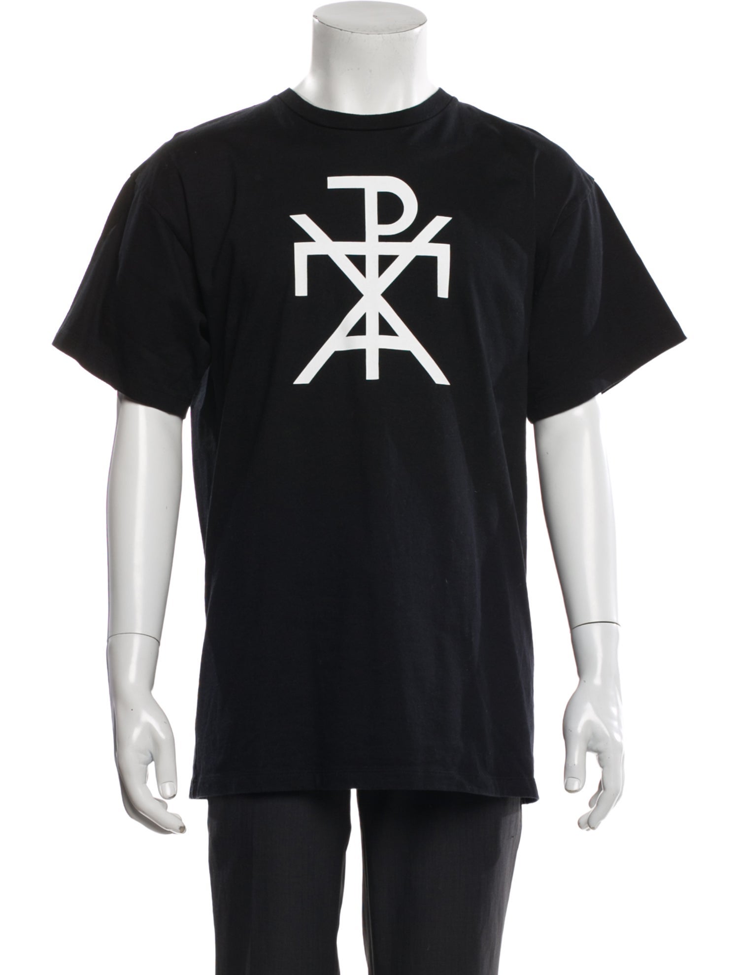 GR-Uniforma Graphic Print Crew Neck T-Shirt