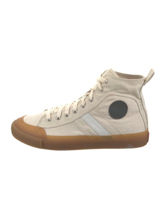 Diesel x GR-Uniforma Canvas Printed Sneakers