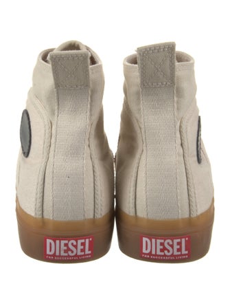 Diesel x GR-Uniforma Canvas Printed Sneakers