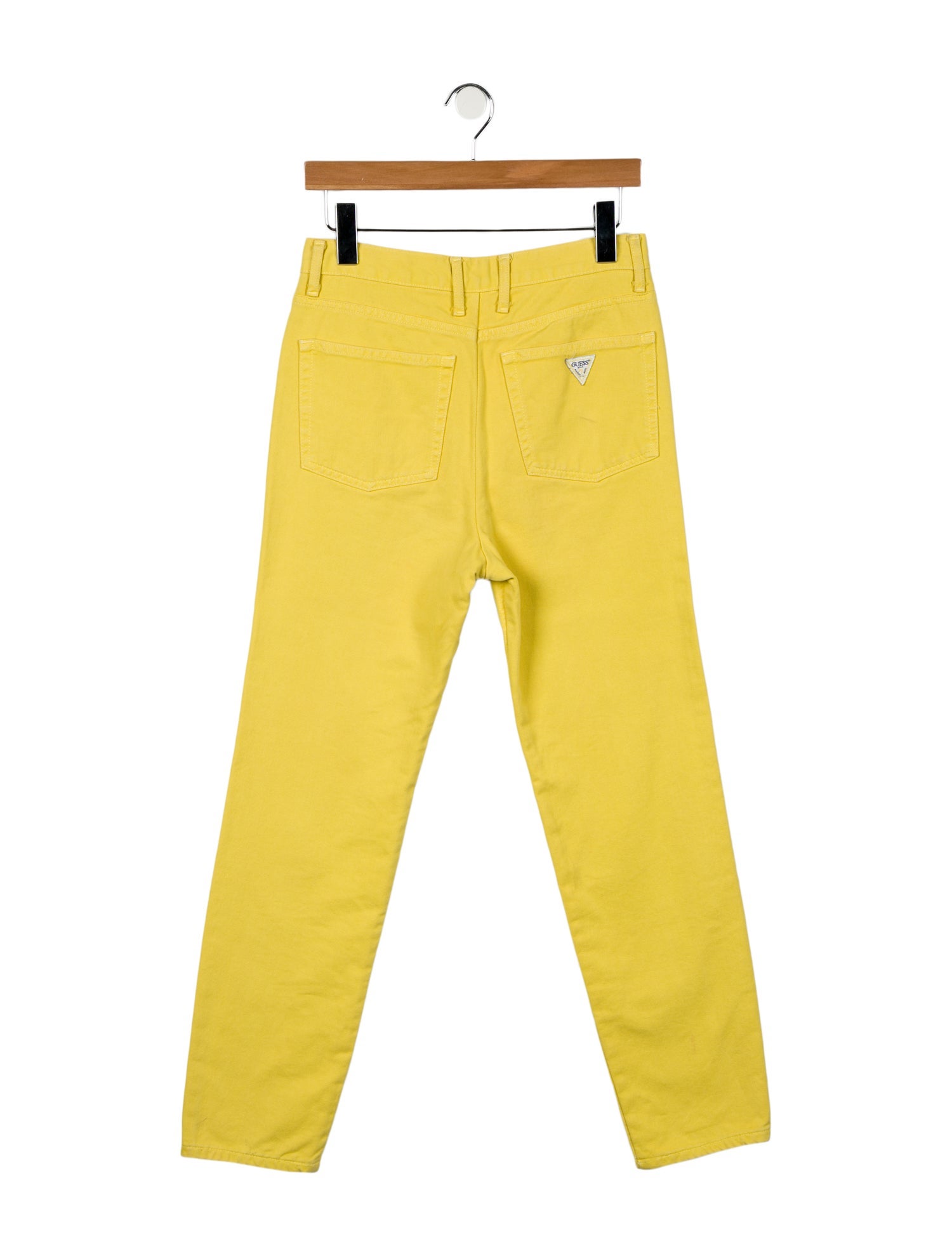 Guess Mid-Rise Straight Leg Jeans