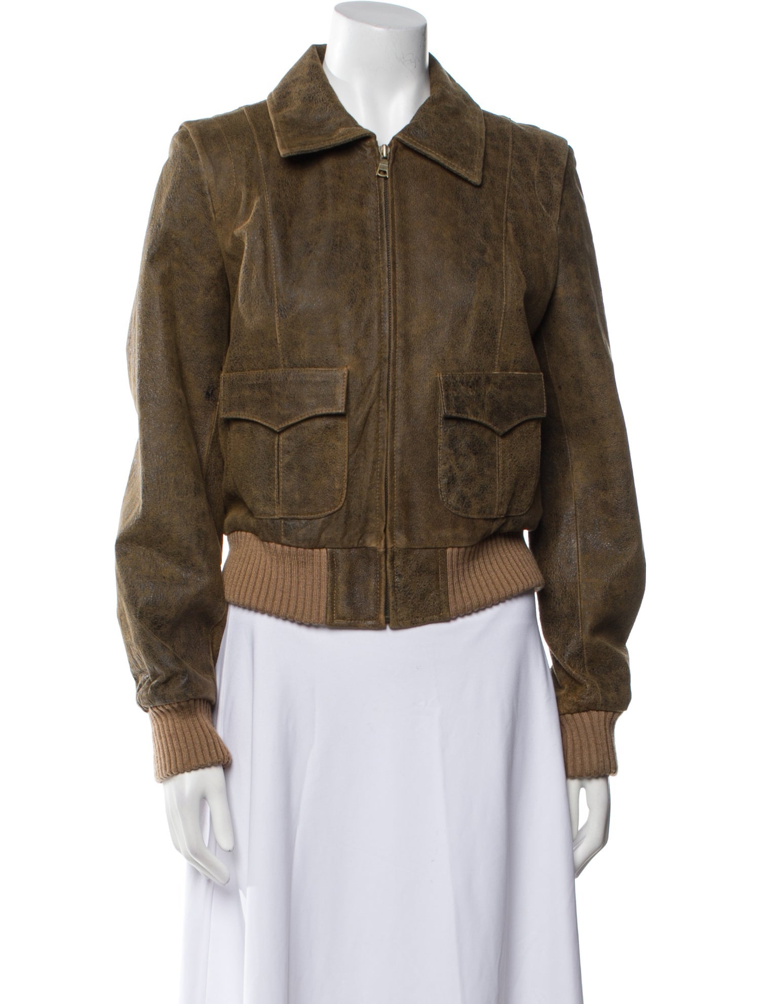 Guess Leather Denim Jacket