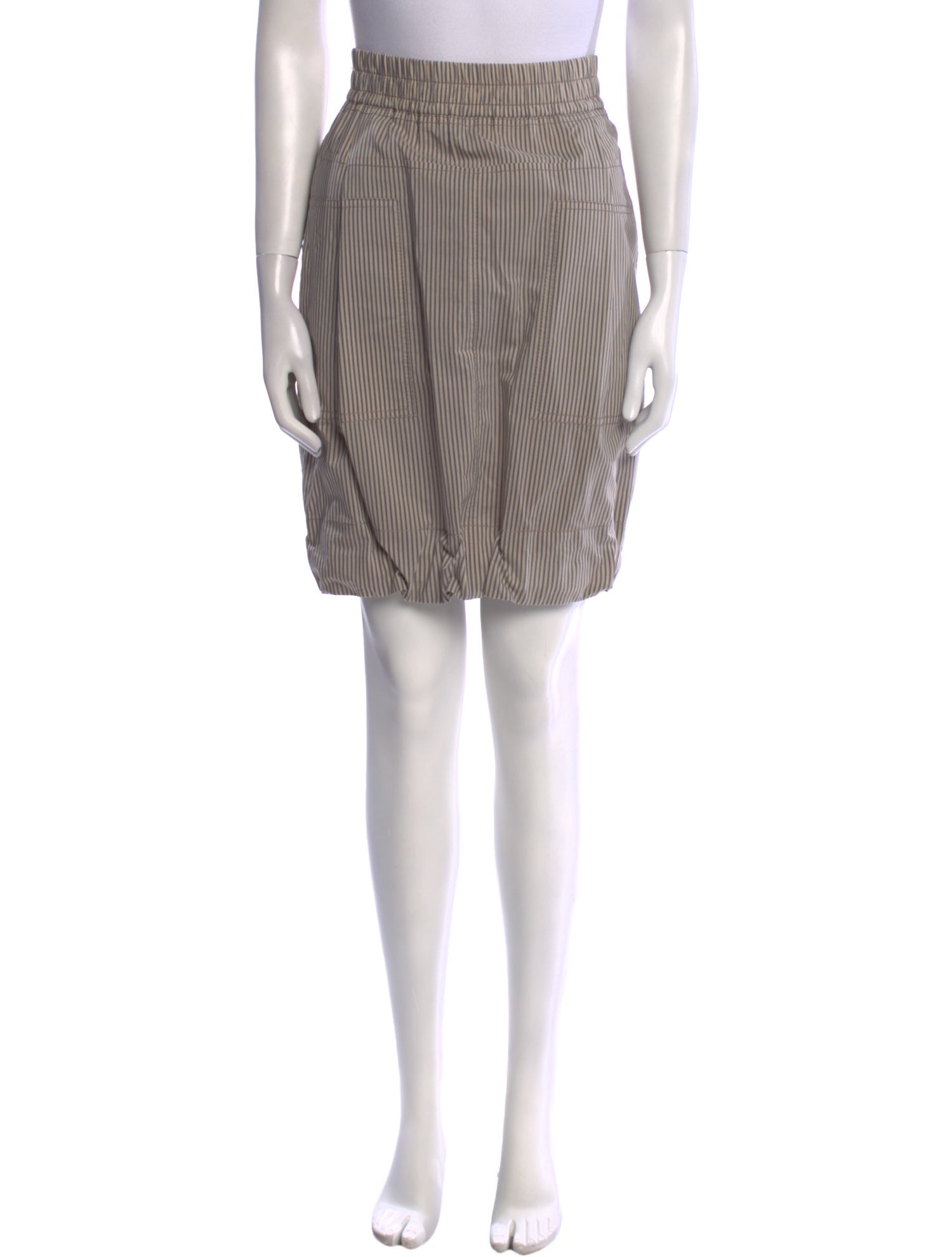 GUNEX x Brunello Cucinelli Knee-Length Skirt