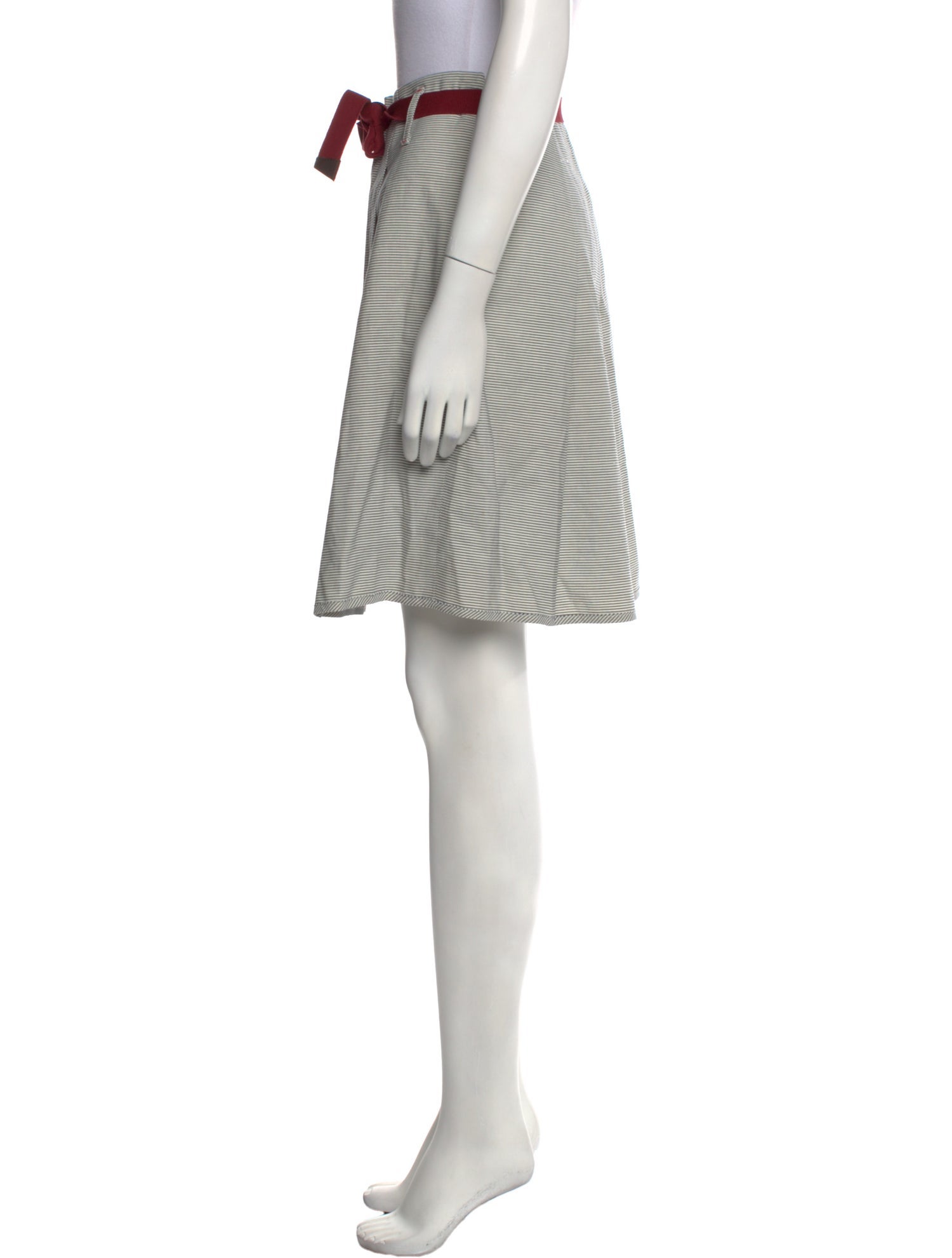 Gunex Linen Knee-Length Skirt