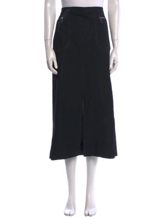 Gunex Virgin Wool Midi Length Skirt