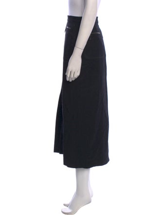 Gunex Virgin Wool Midi Length Skirt